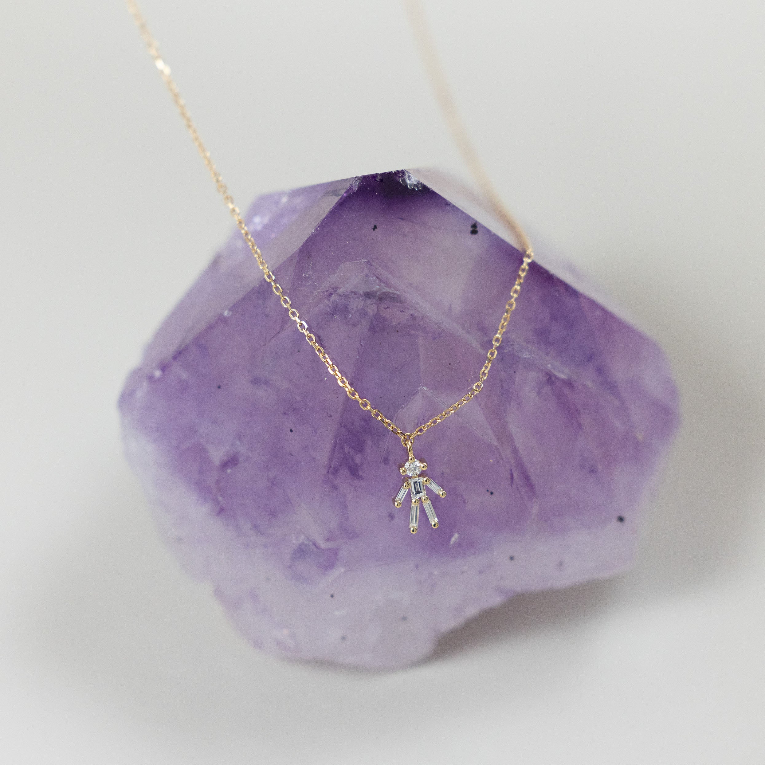 „The Little Ones“ Halskette Boy (18k Gold, mit Diamanten)