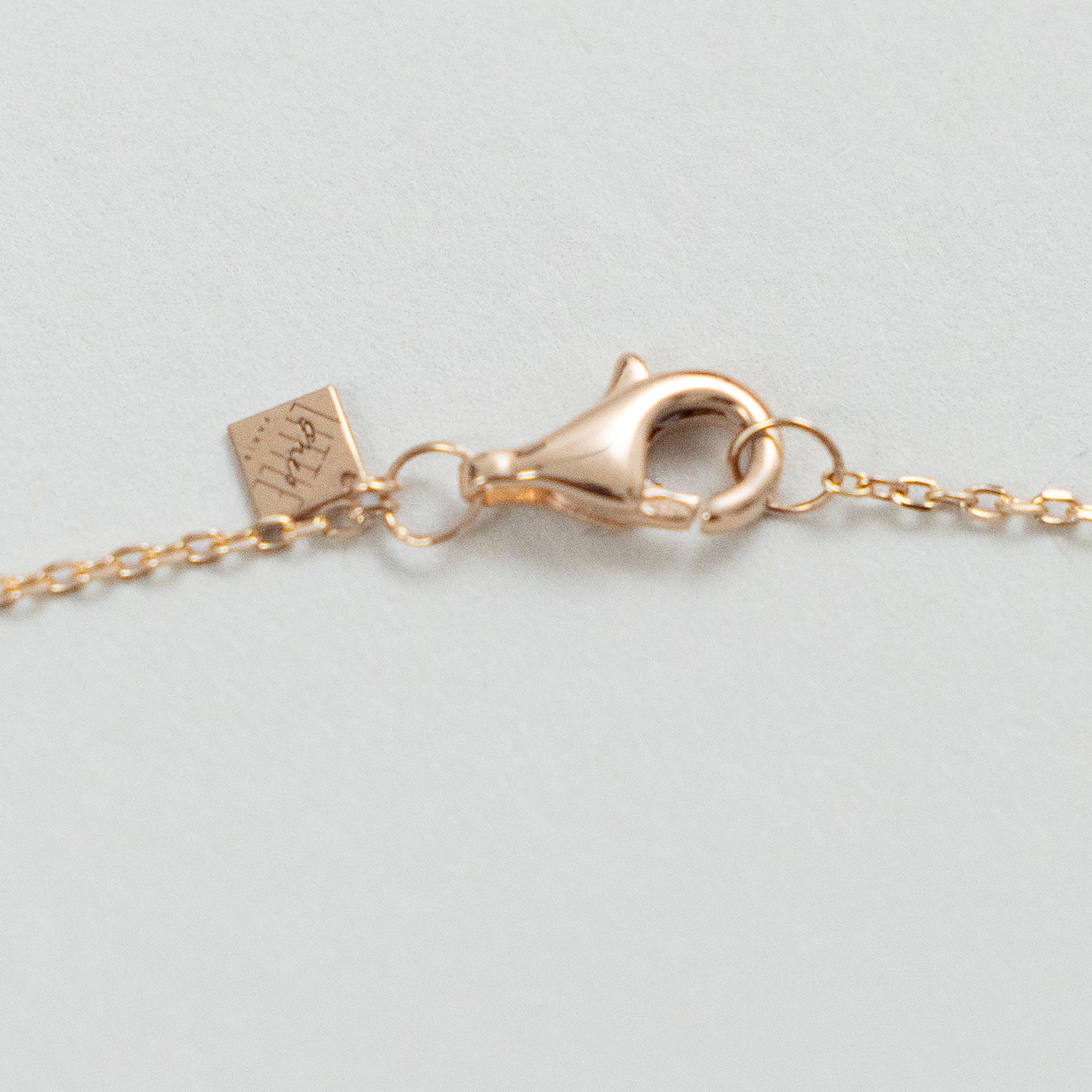 April First Kette Rose Gold Verschluss