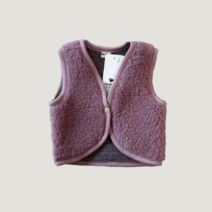 Weste Alwero Venetian Pink von vorne