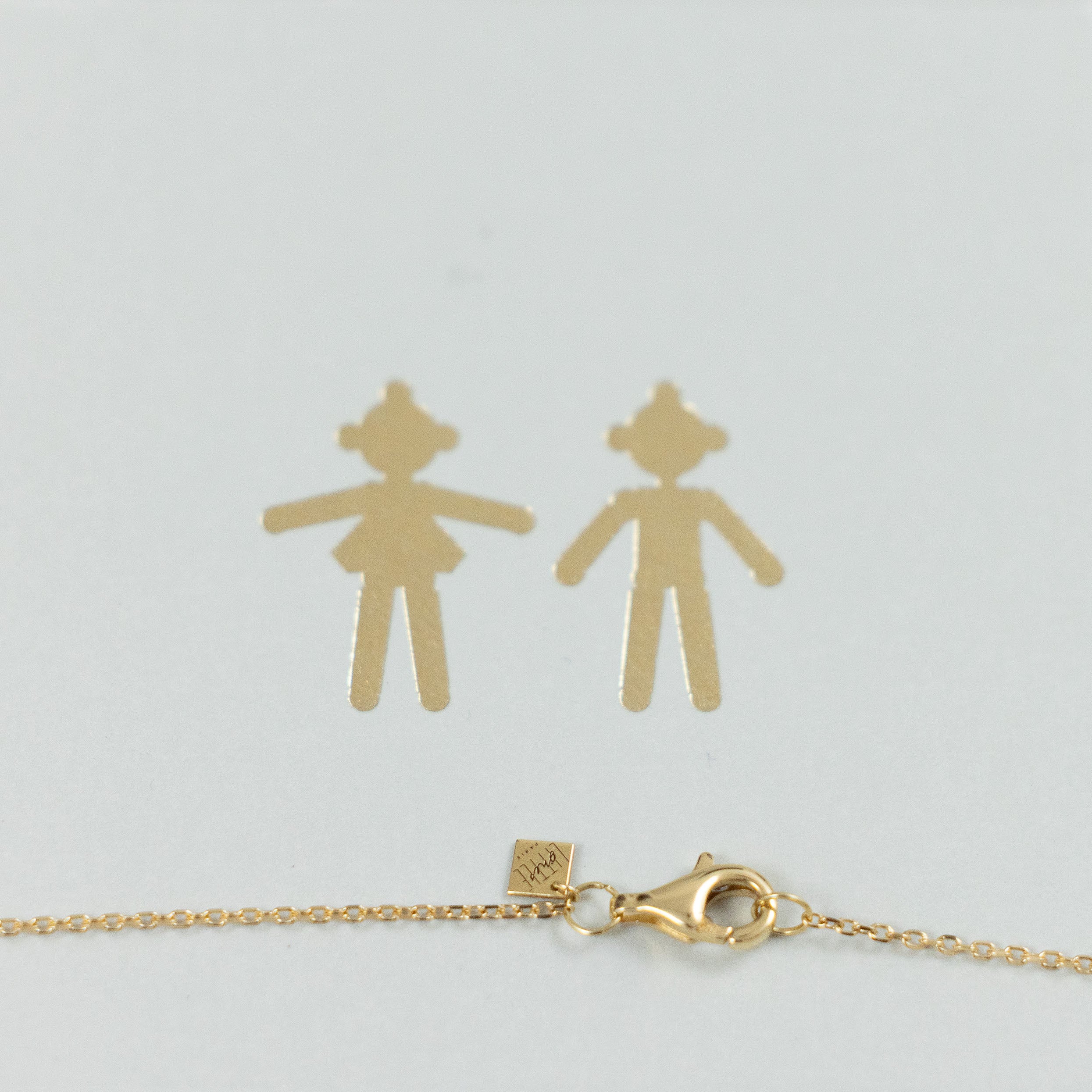 April First Little Girl Anhänger Verschluss