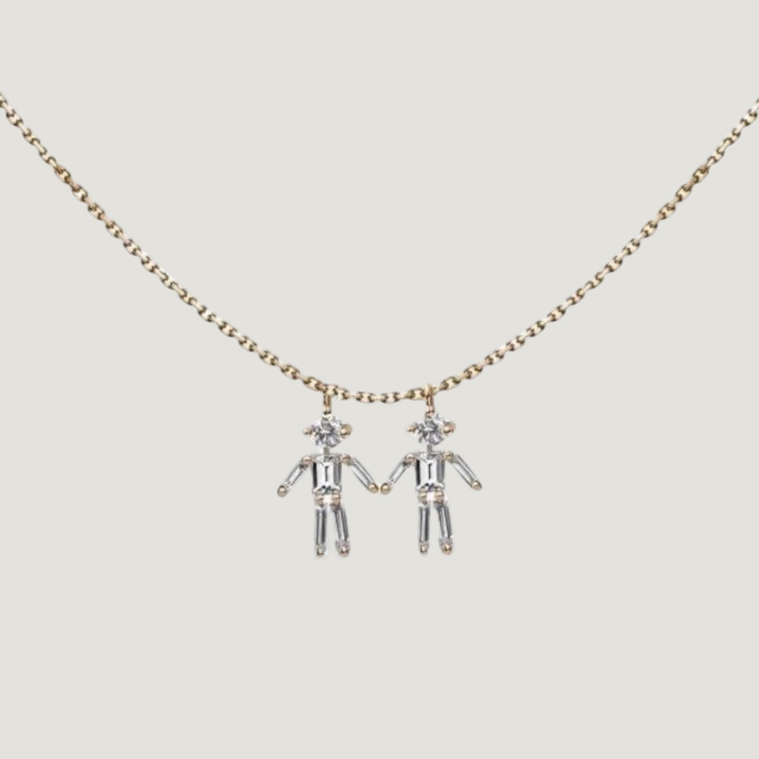 April-First-Berlin-Fine-Jewelry-18K-Gold-2-Little-Ones-Necklace