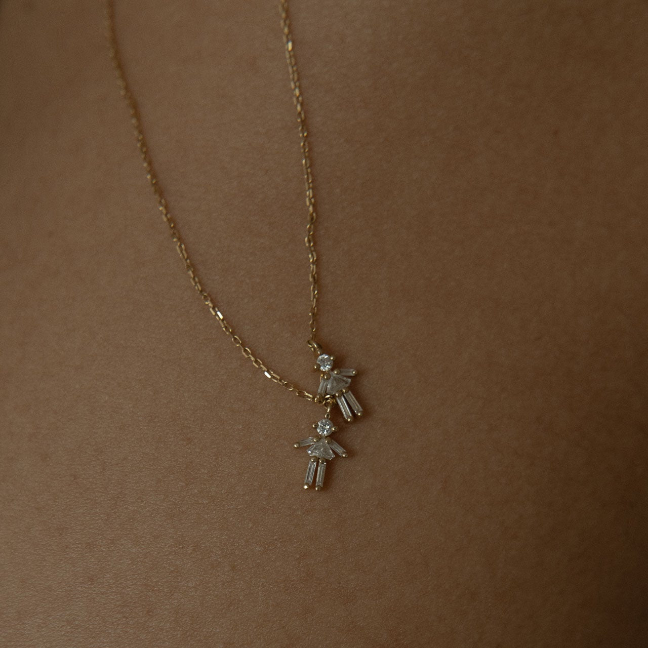 April-First-Berlin-Fine-Jewelry-18K-Gold-2-Little-Ones-Necklace