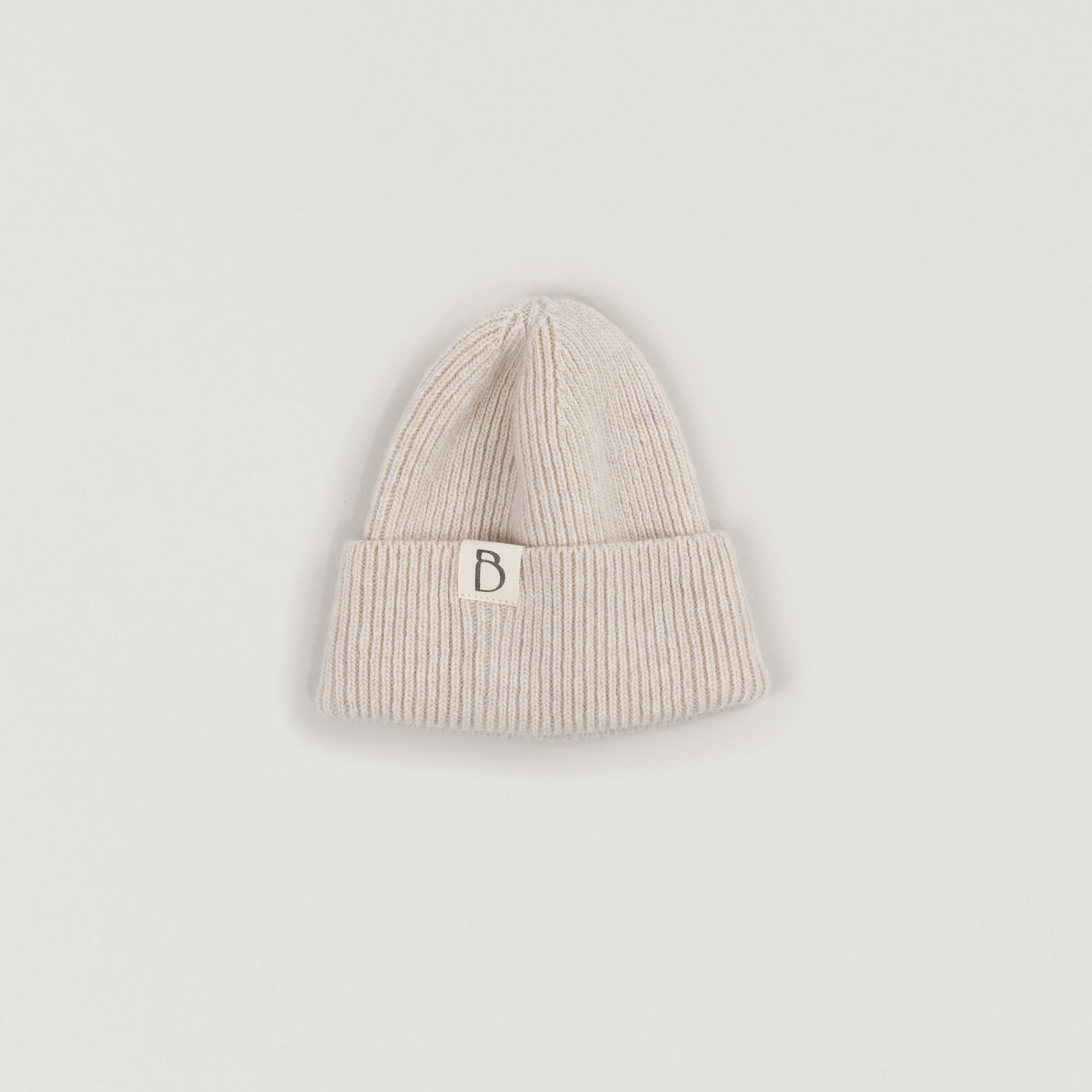 Babybox Geschenkset „Merino Cozy Look – Rauchblau & Oat“