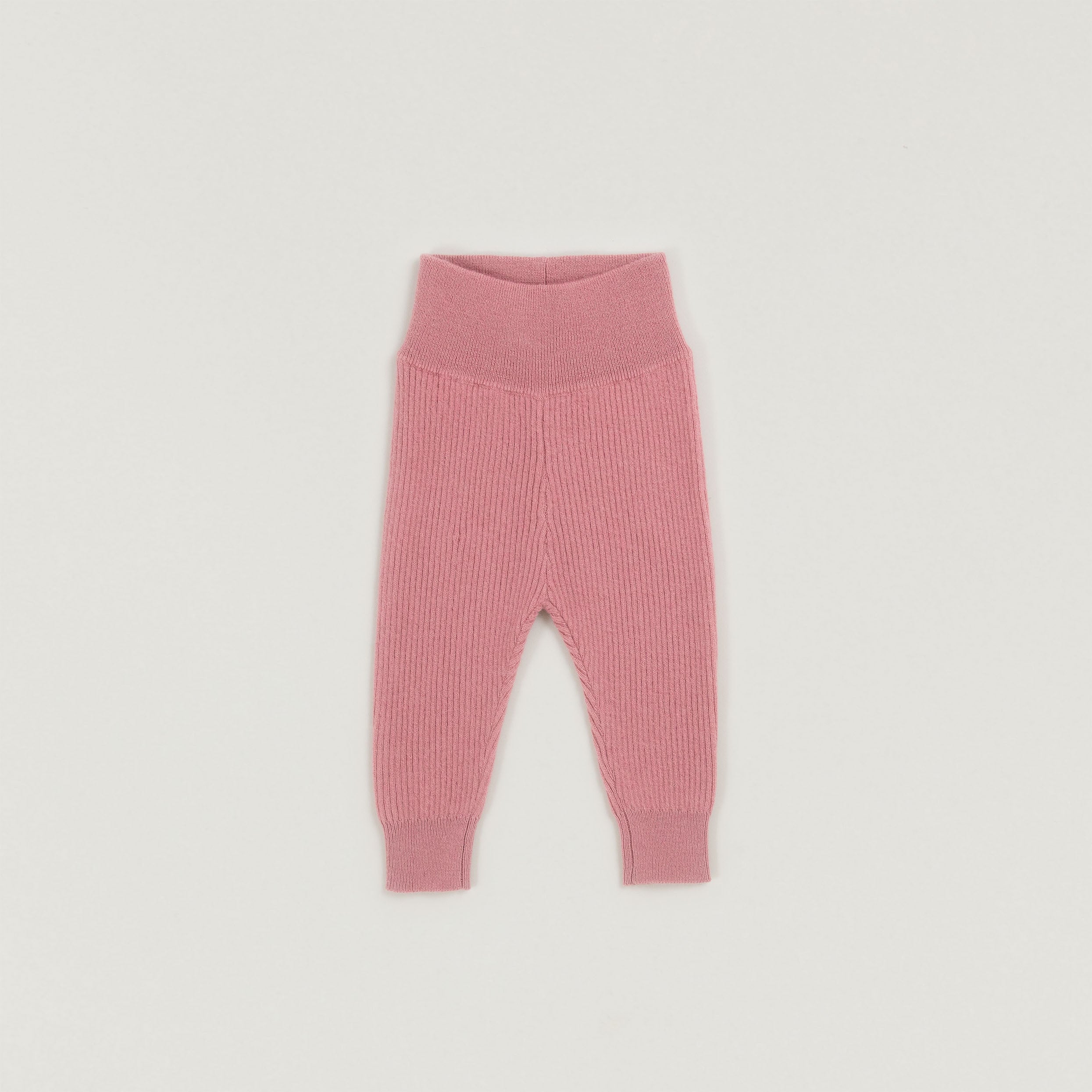 Produktfoto Bundhose Rippstrick Himbeer-Sorbet vorne