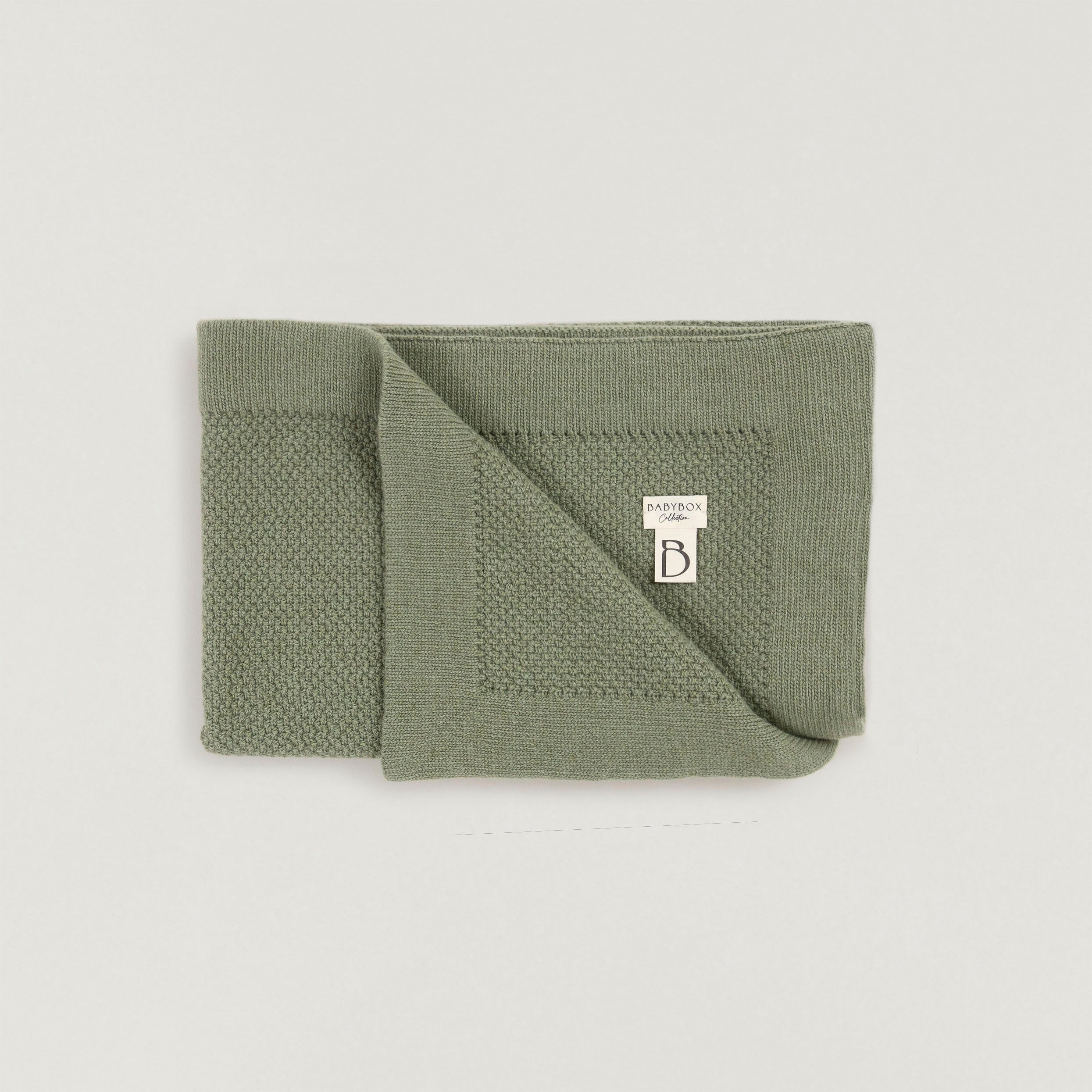 Produktfoto Strukturdecke Wolle in Dusty Green