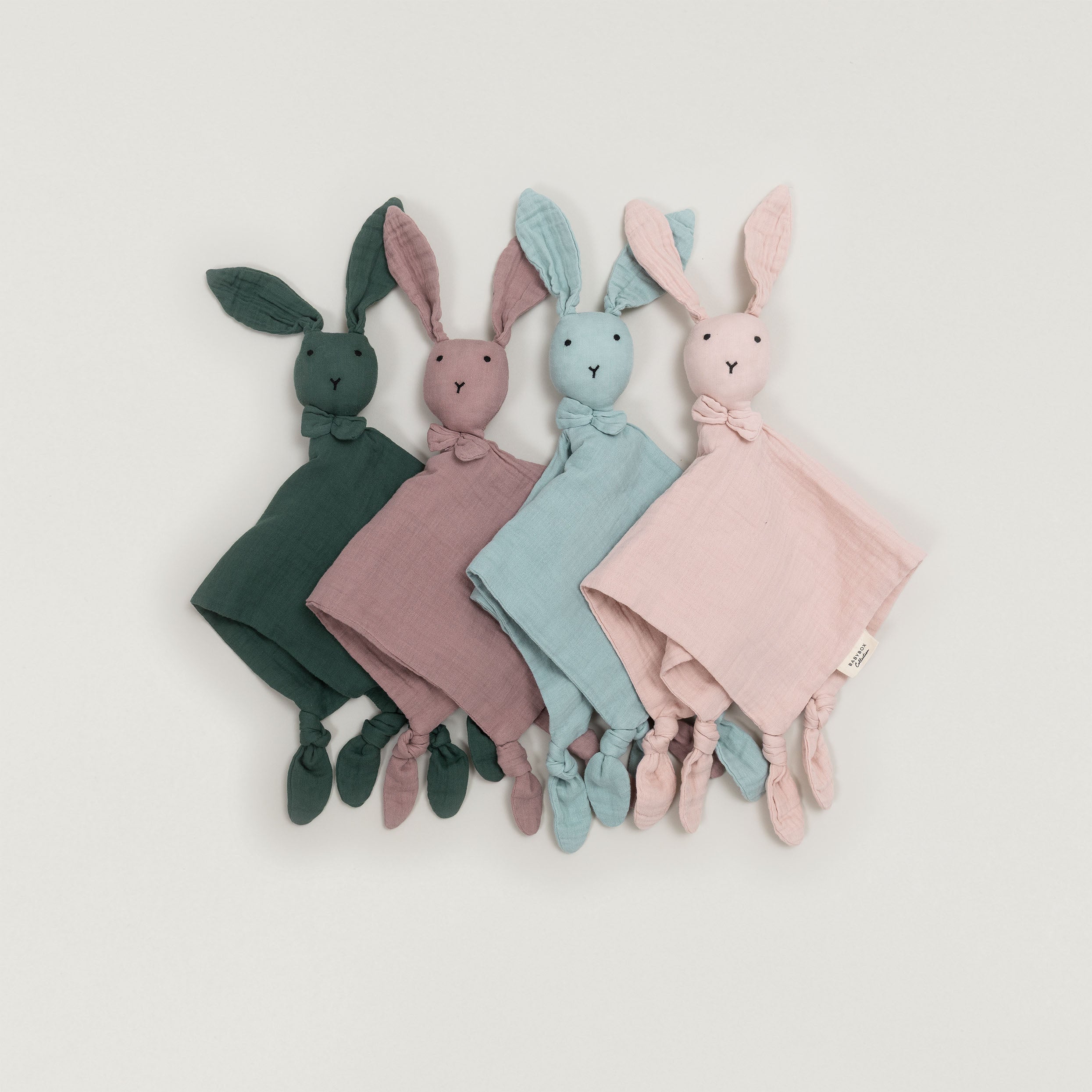 Bunny Lovey made from Organic Cotton | New Colors
