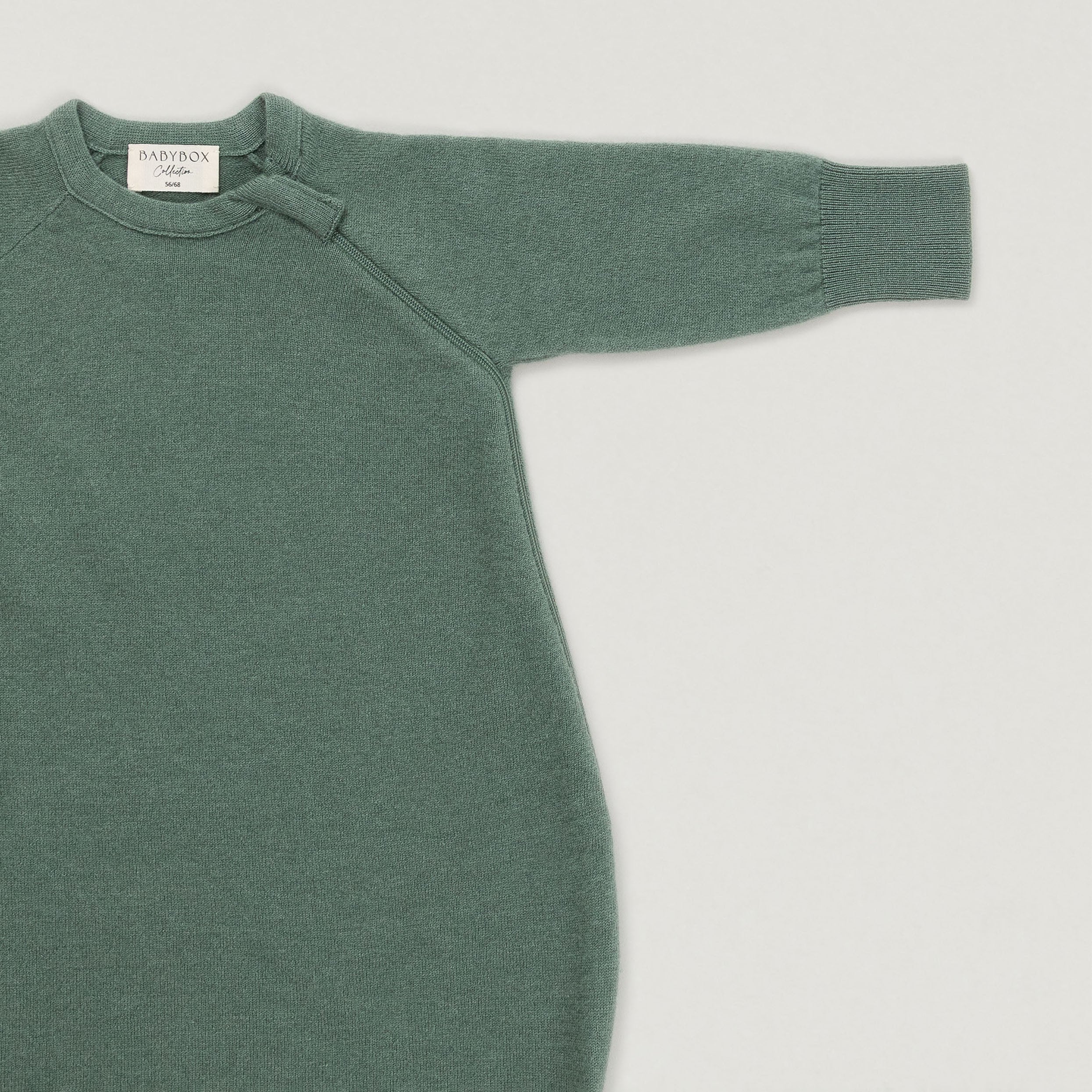 Produktfoto Babybox Collection Schlafsack in Sage Nahaufnahme