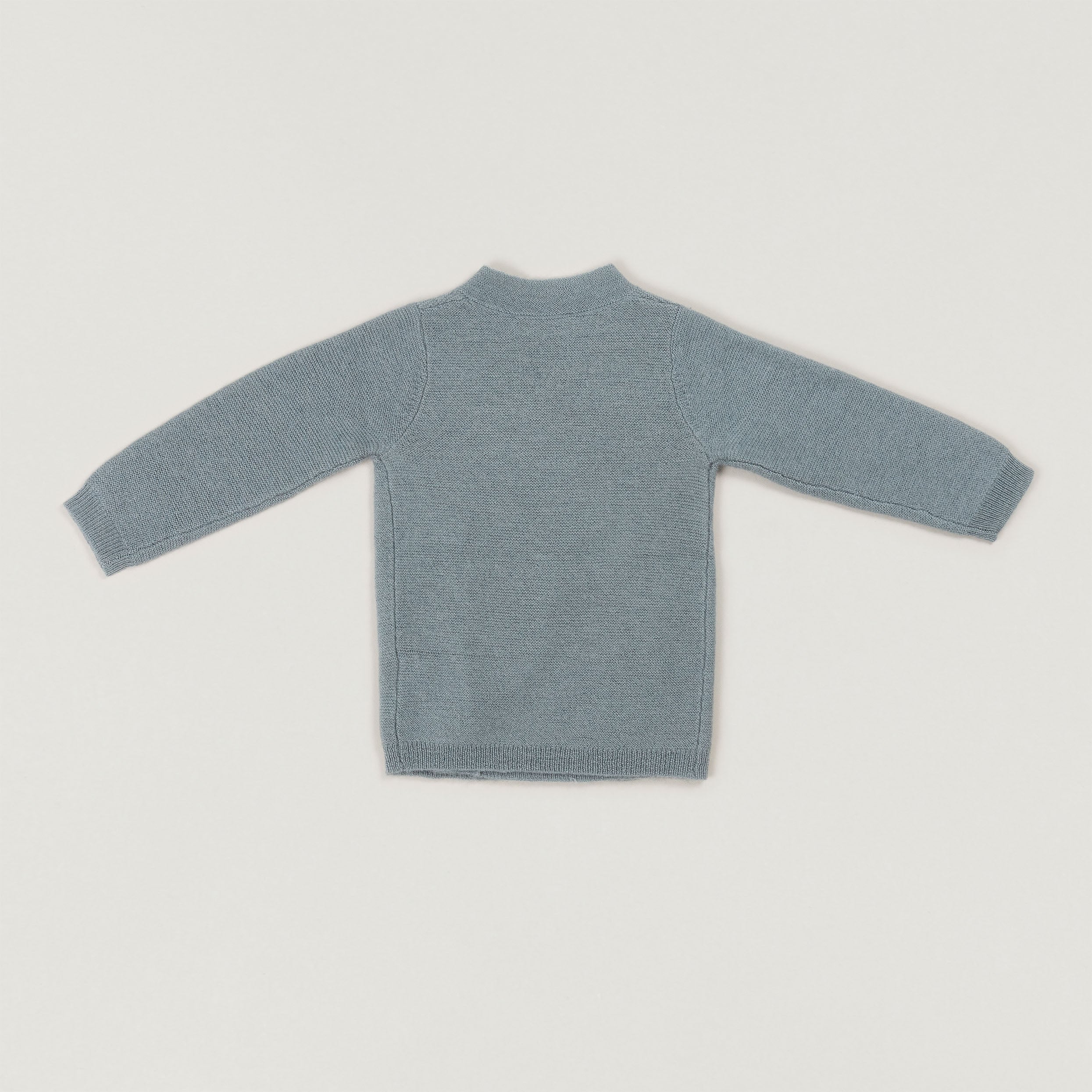 Babybox Collection Schlüttli in Rauchblau Rückansicht