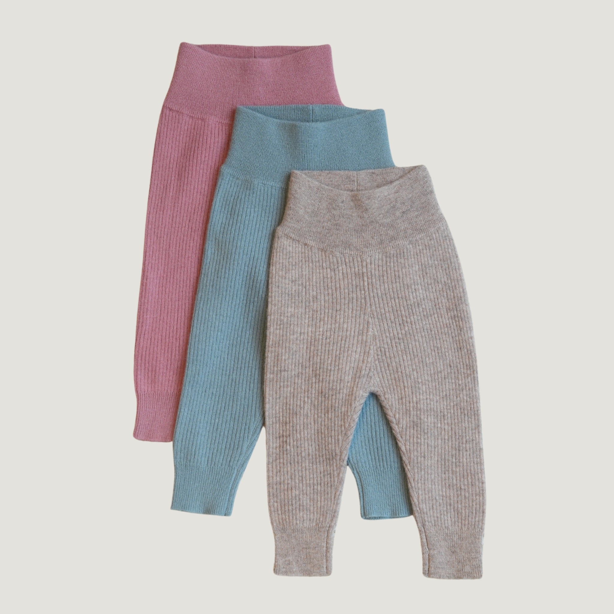 Rippstrick Bundhose aus Wolle