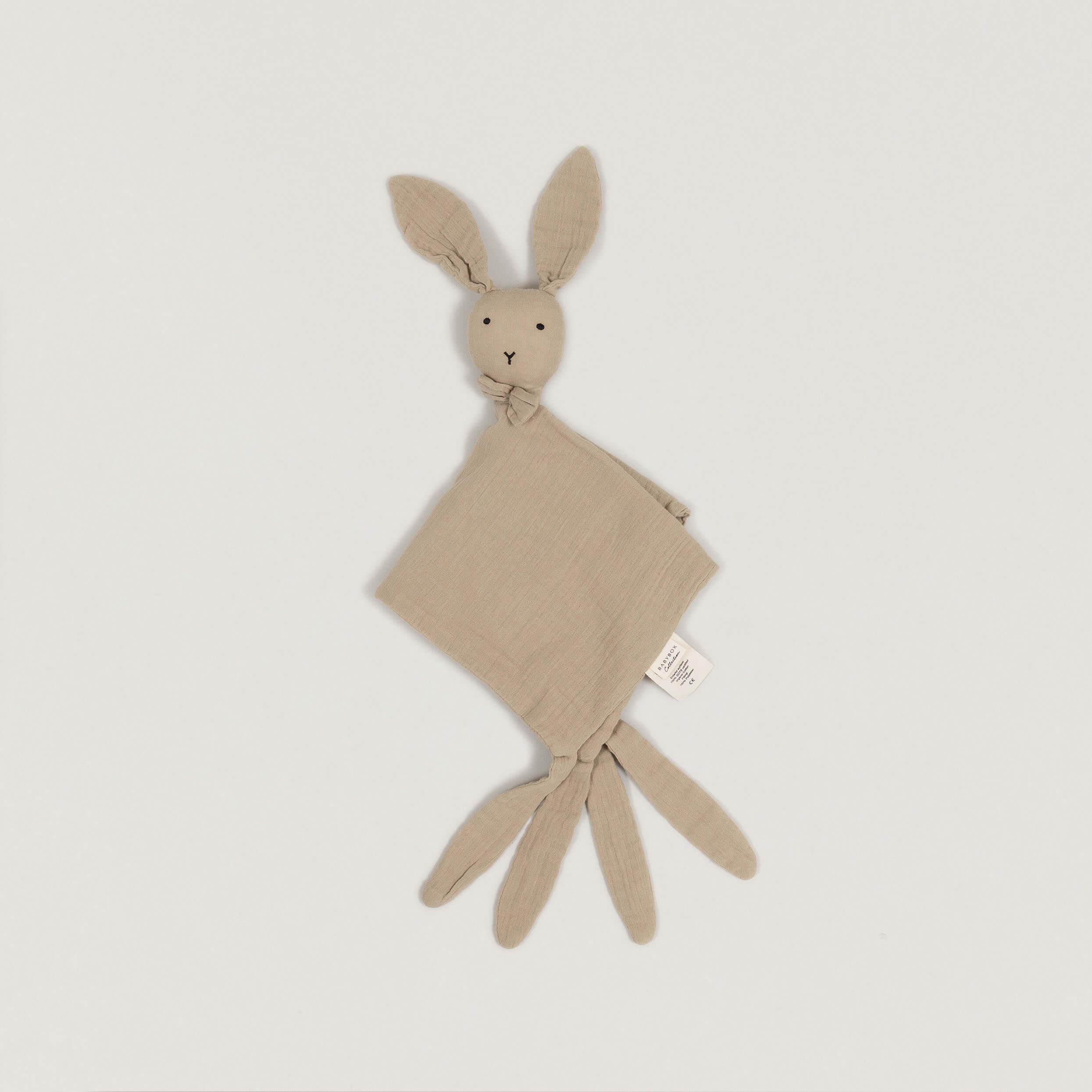 Produktfoto Schnuffelhase aus Baumwolle aus der Babybox Collection in der Farbe Beige