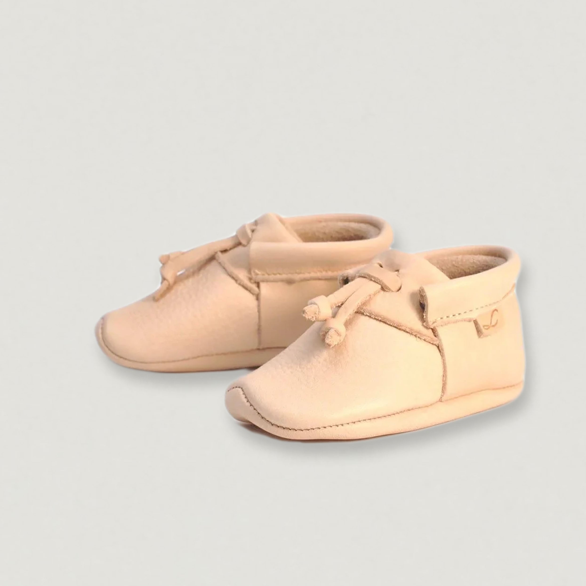 Lieblinge Barfußschuhe Sissi Rasche Krabbelschuh natur Ansicht Paar