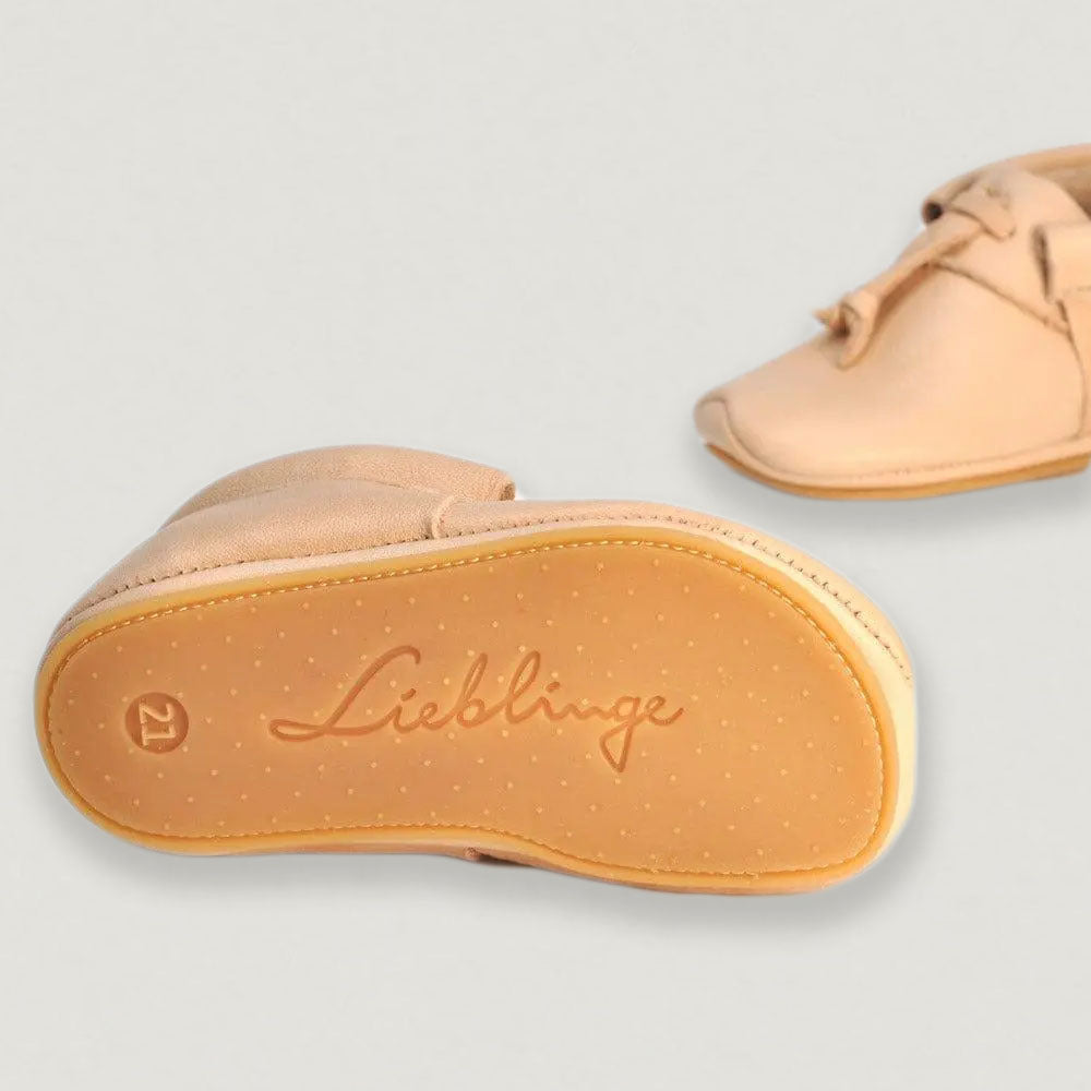 Lieblinge Barfußschuhe Sissi Rasche Lauflernschuh natur Sohle