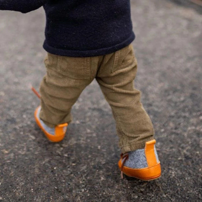 Lauflernschuh Filzbooties – Winter