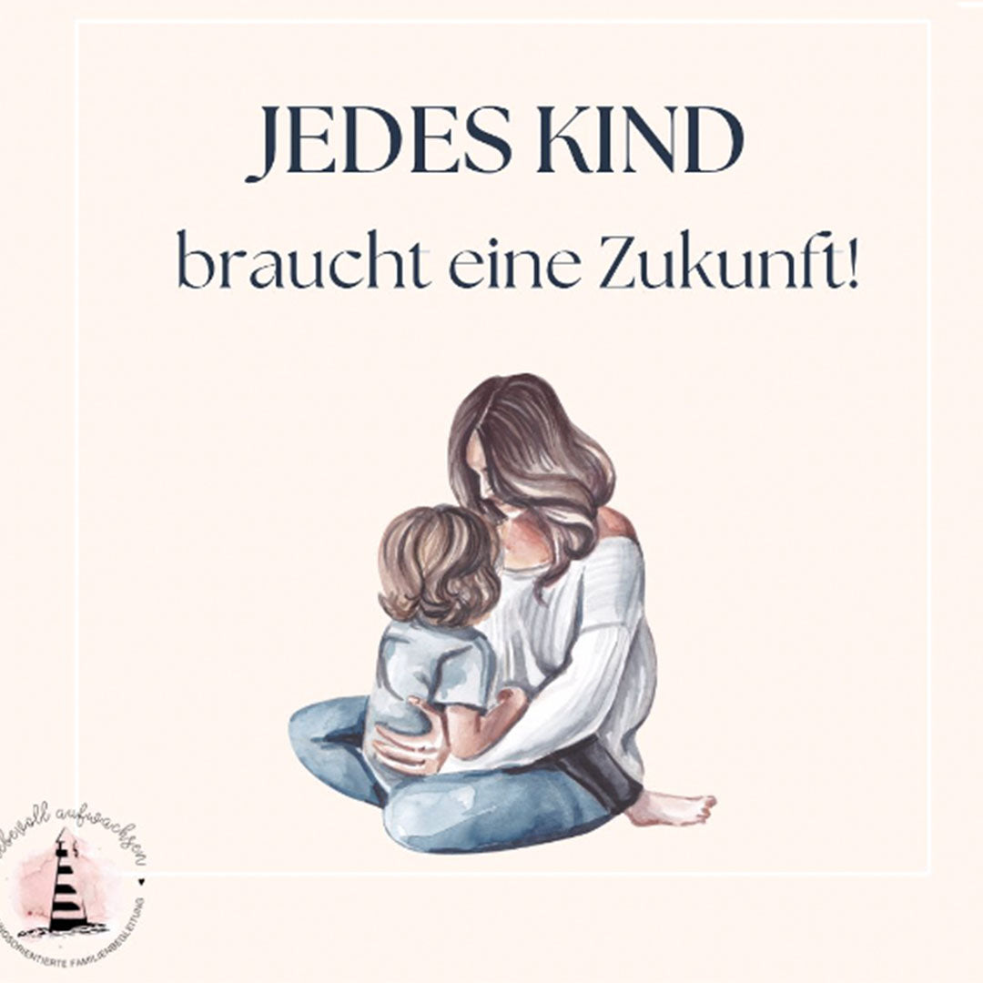 Bild einer Zeichnung von Mutter und Kind