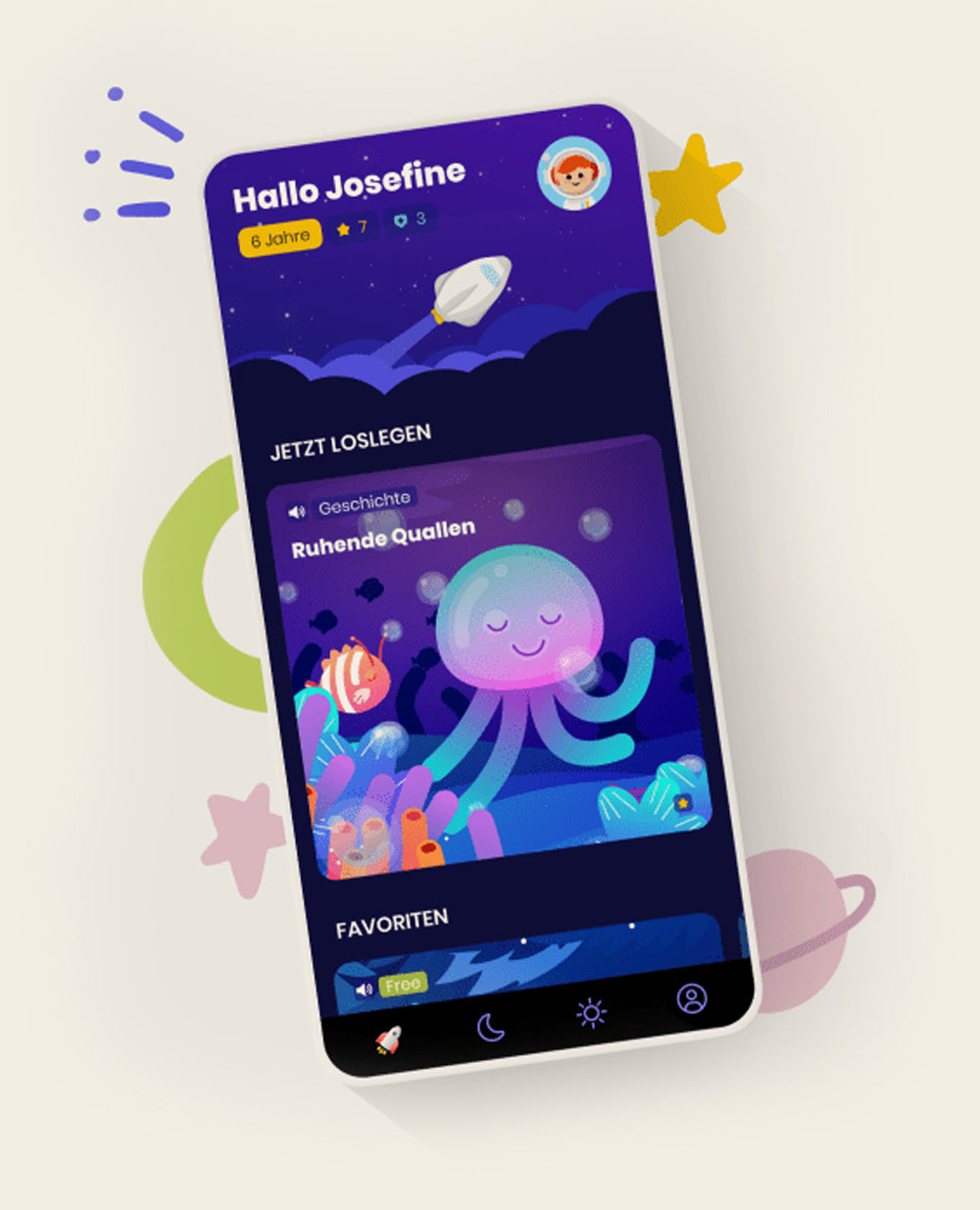 Screenshot der Aumio App