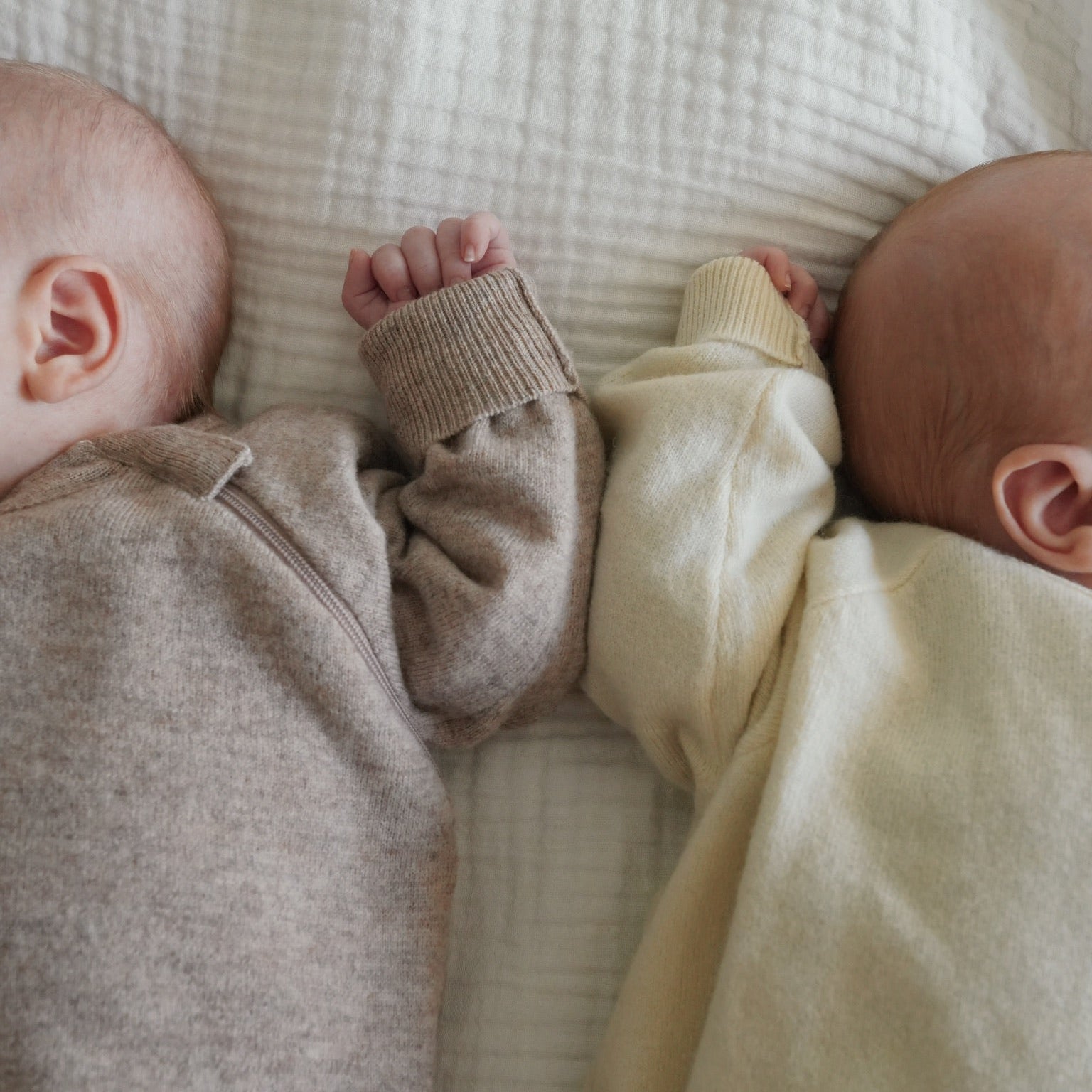 Zweillinge im Babybox Schlafsack