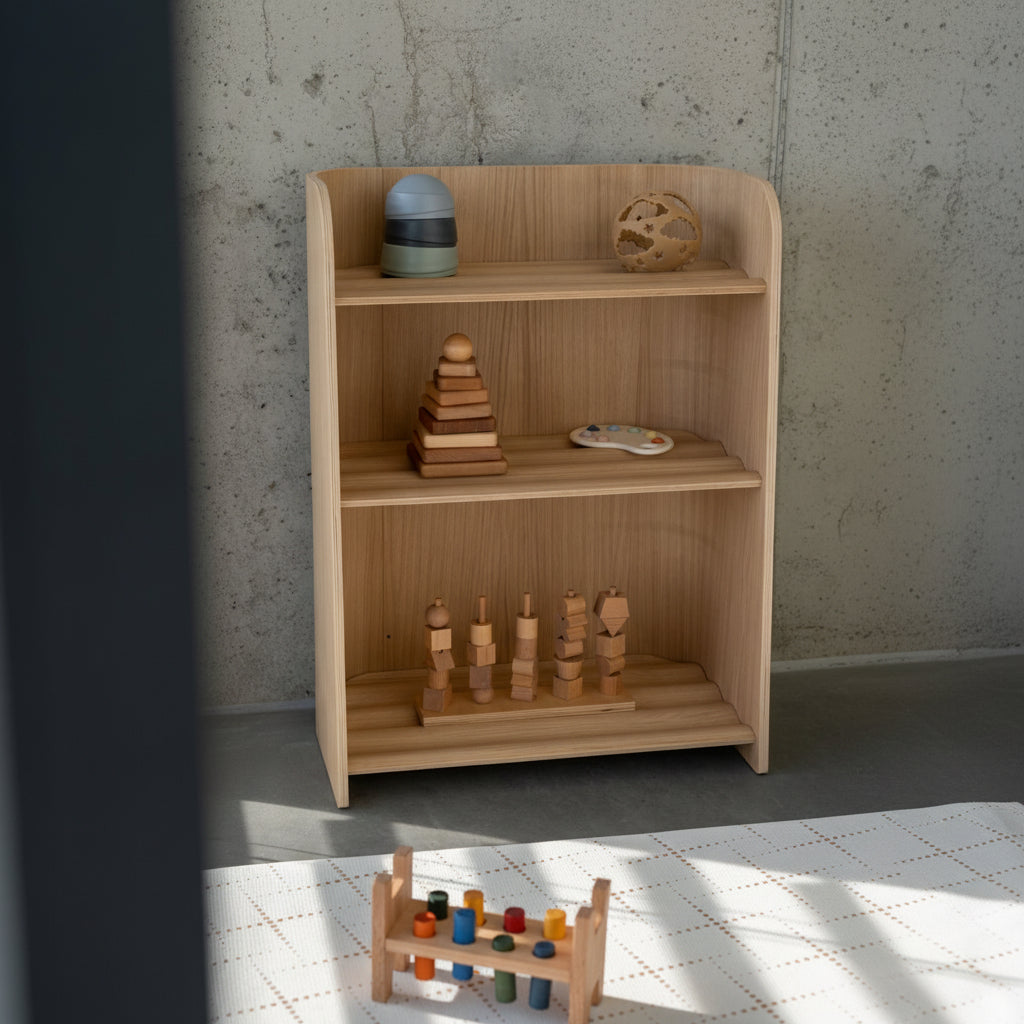 Curve Lab Bücherregal von Vorne