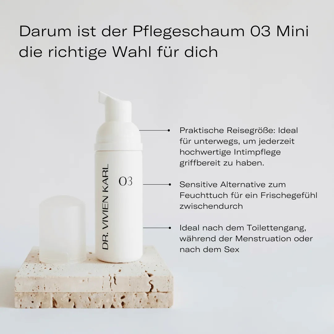 PflegeschaumMini statt Feuchttücher
