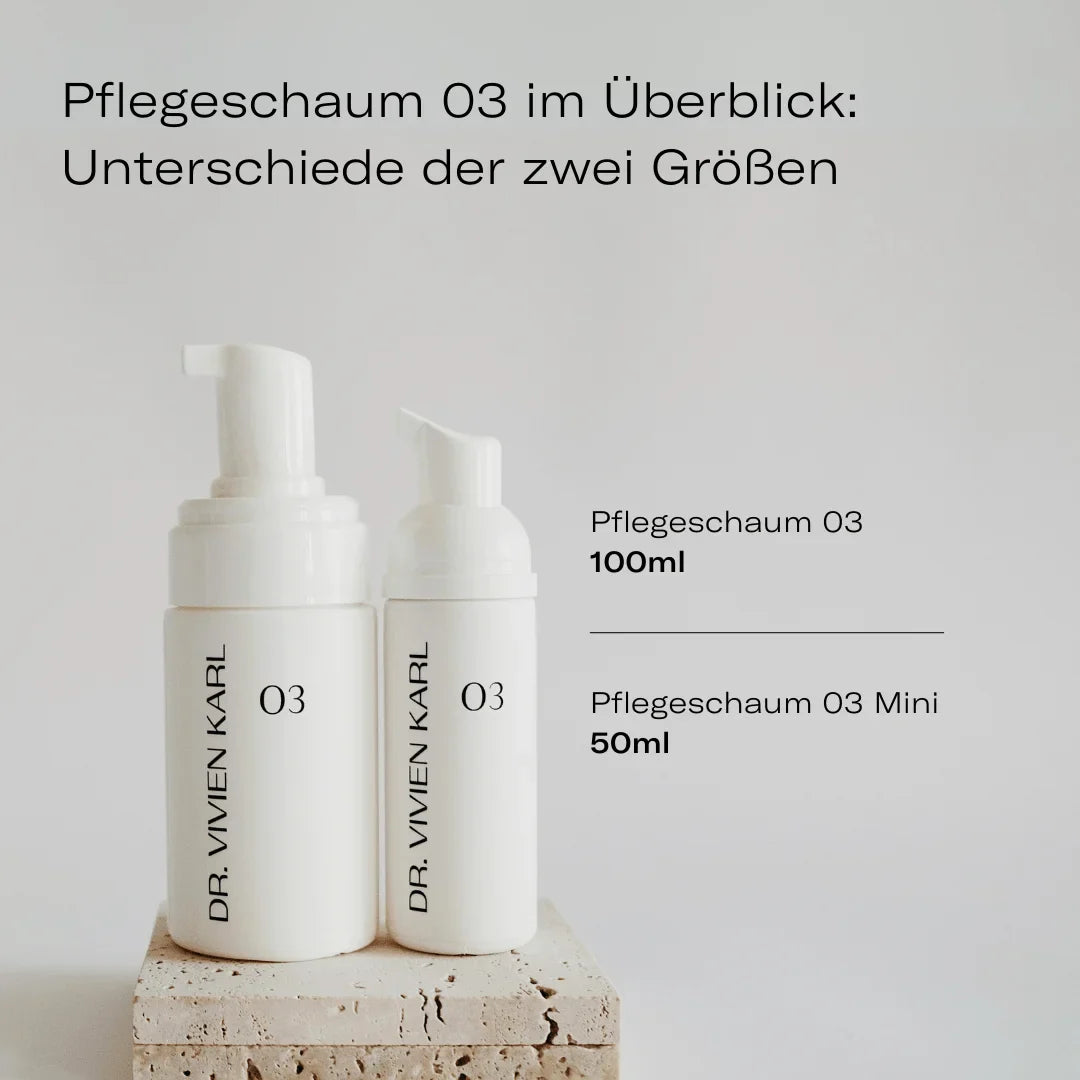 PflegeschaumMini statt Feuchttücher