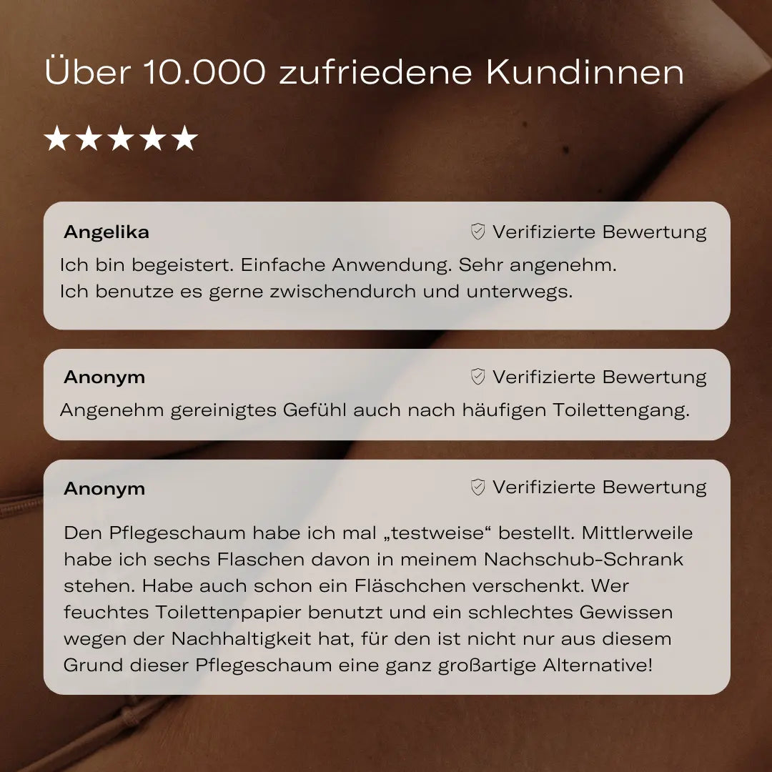 Pflegeschaum Mini Kundenstimmen