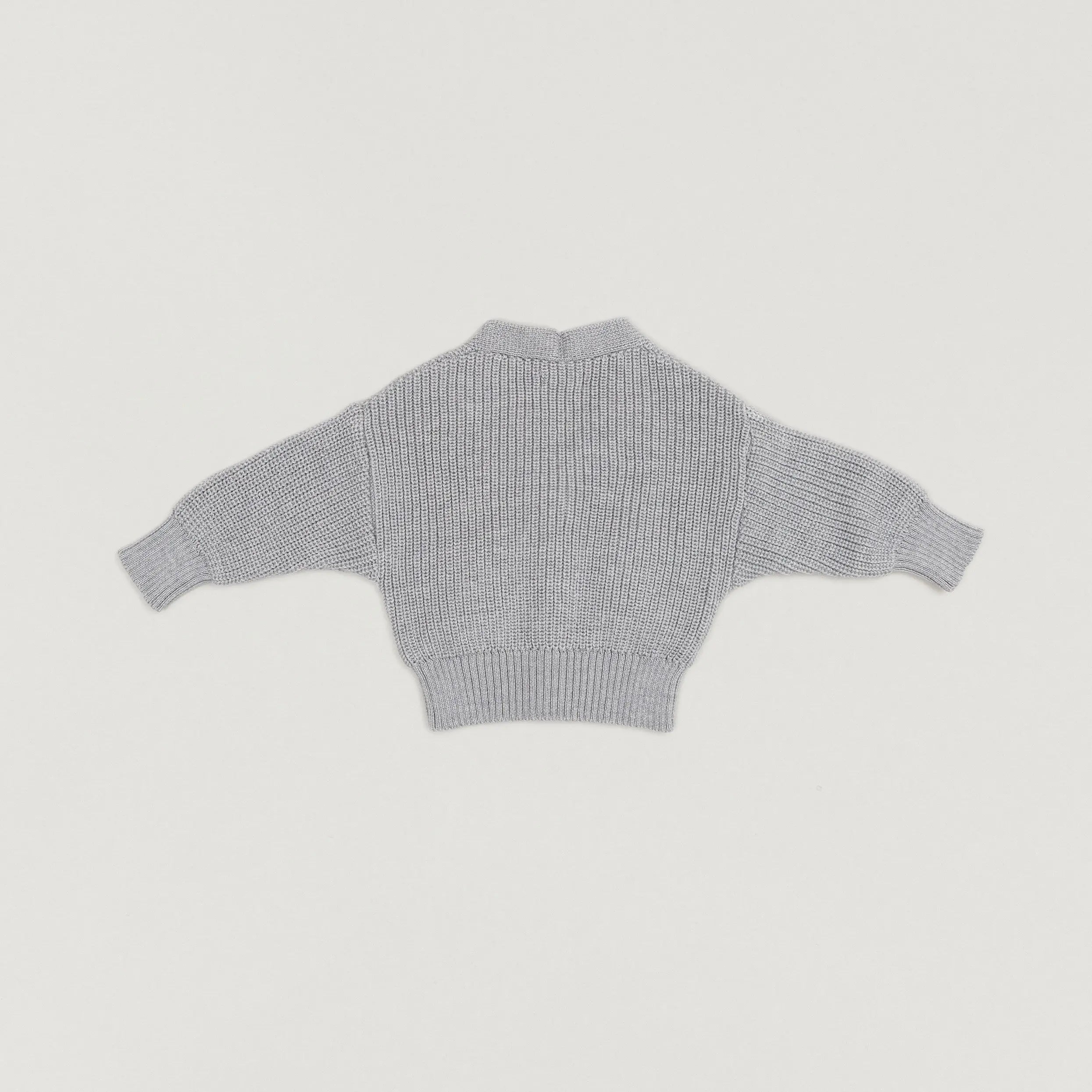 Grobstrick-Cardigan aus Wolle Halfen