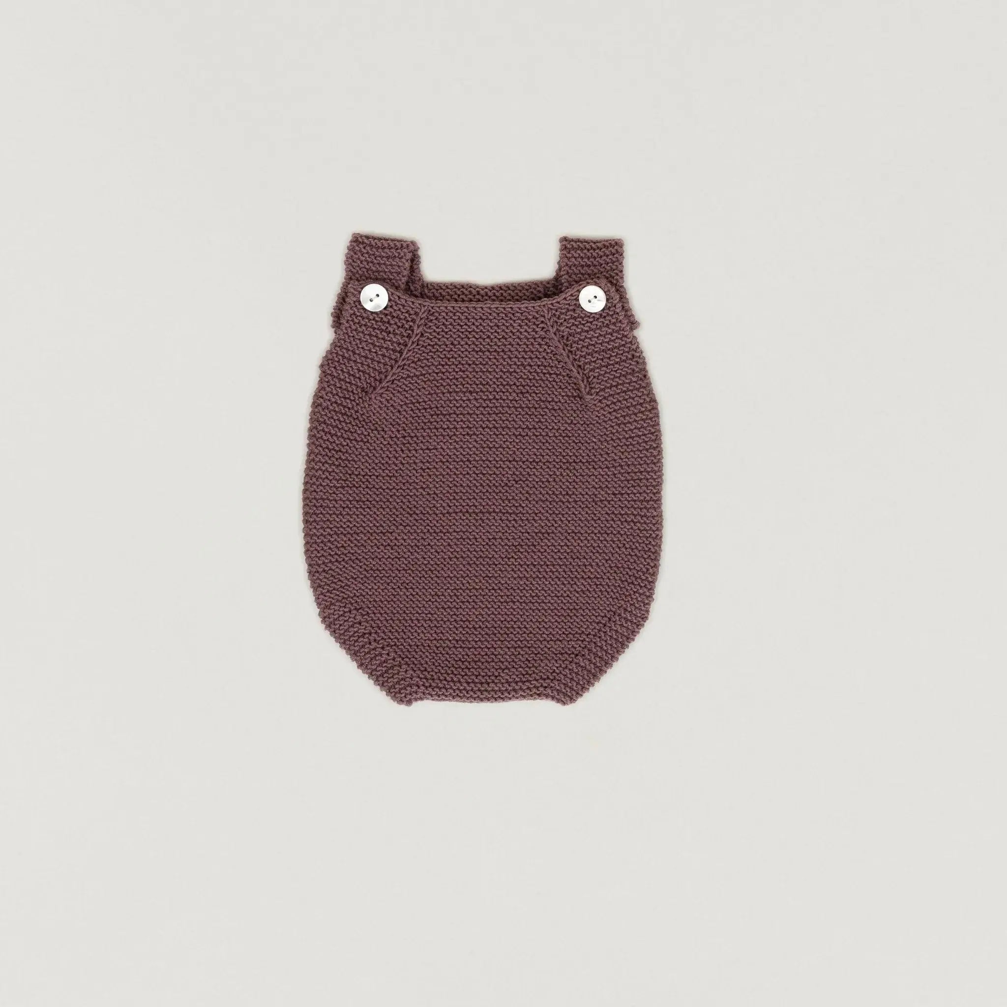 Handgestrickter Romper aus Wolle Pre-Order BabyBox Collection Handmade