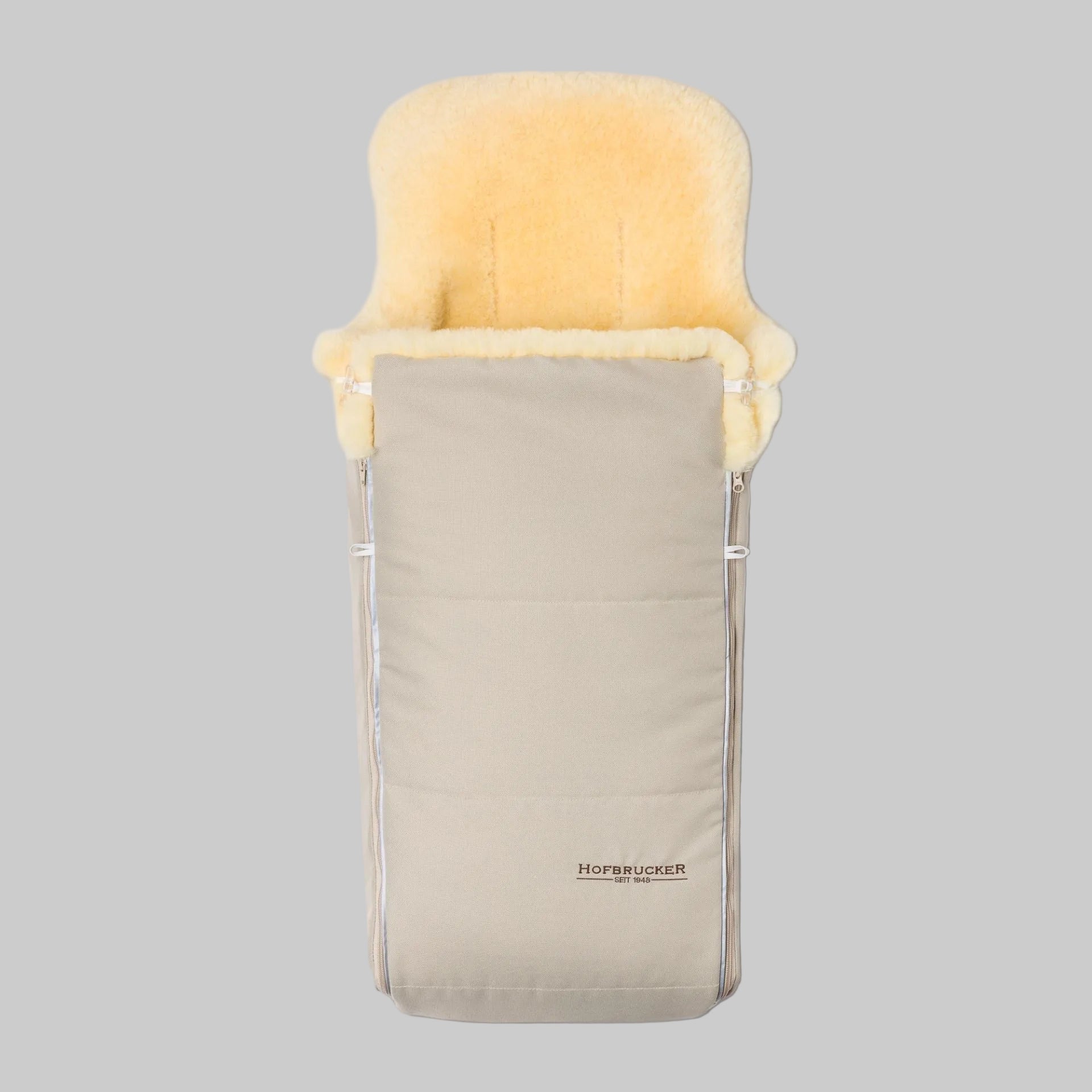 Hofbrucker Lammfellfussack Esikmo Beige