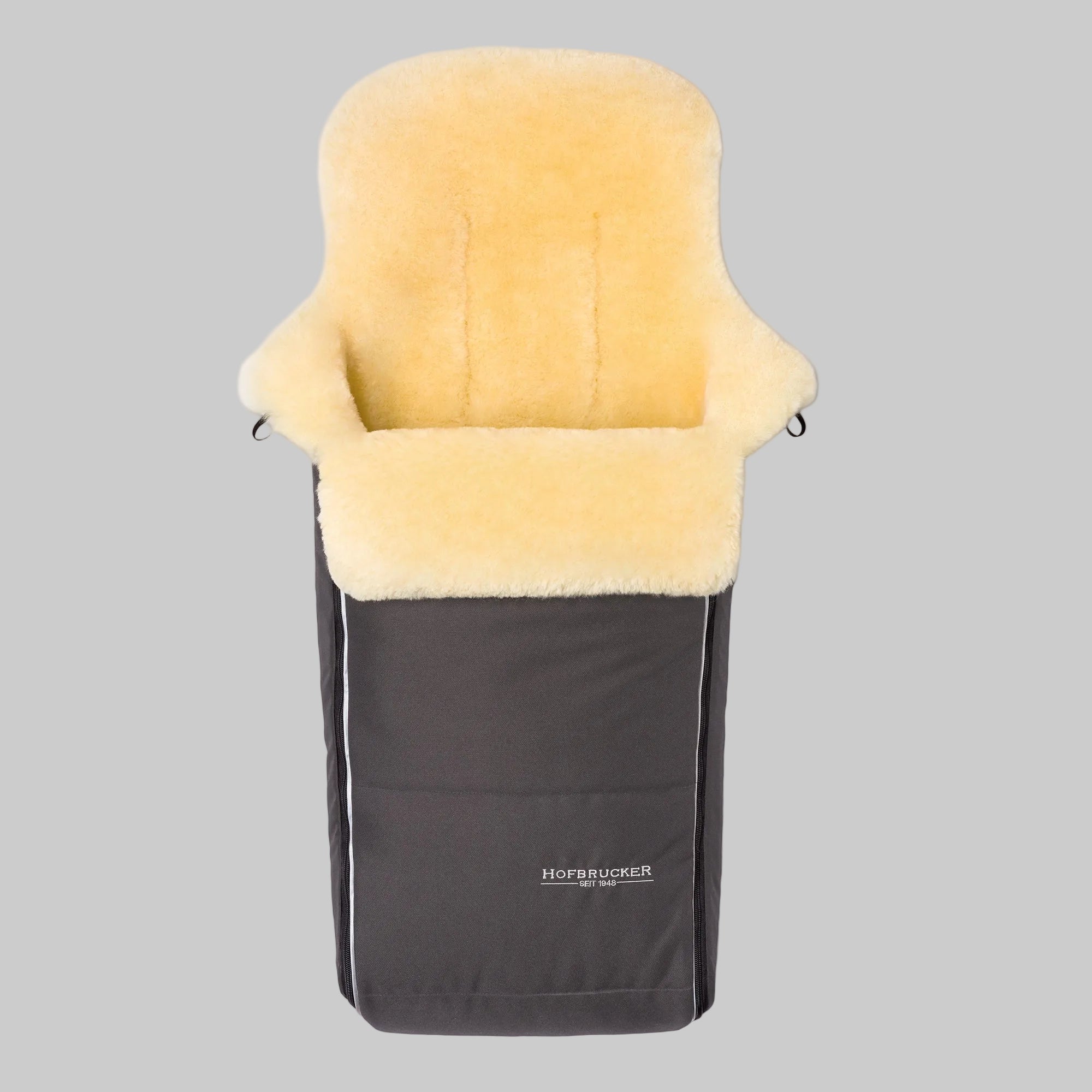 Hofbrucker Lammfellfussack Esikmo Grau