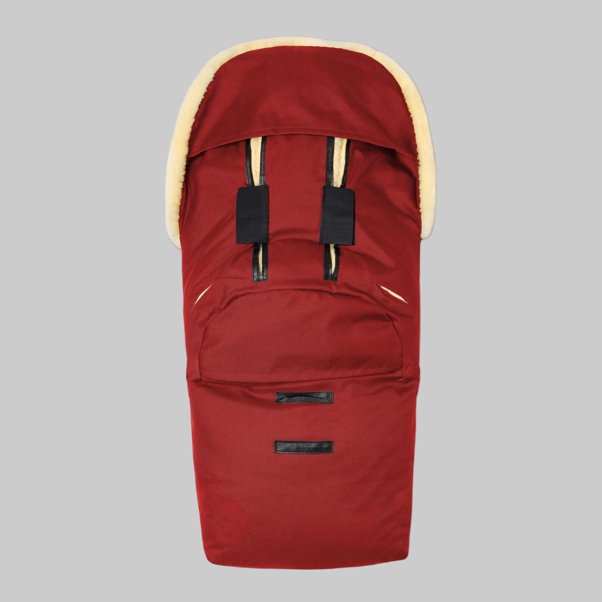 Hofbrucker Fusssack Lammfell Polaris Rot