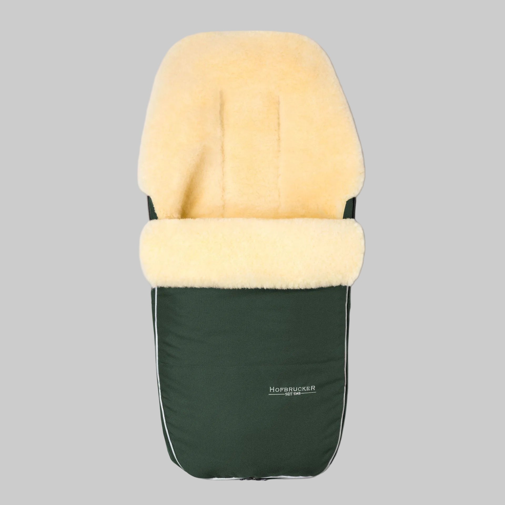 Hofbrucker Fusssack Lammfell Polaris Tannengruen