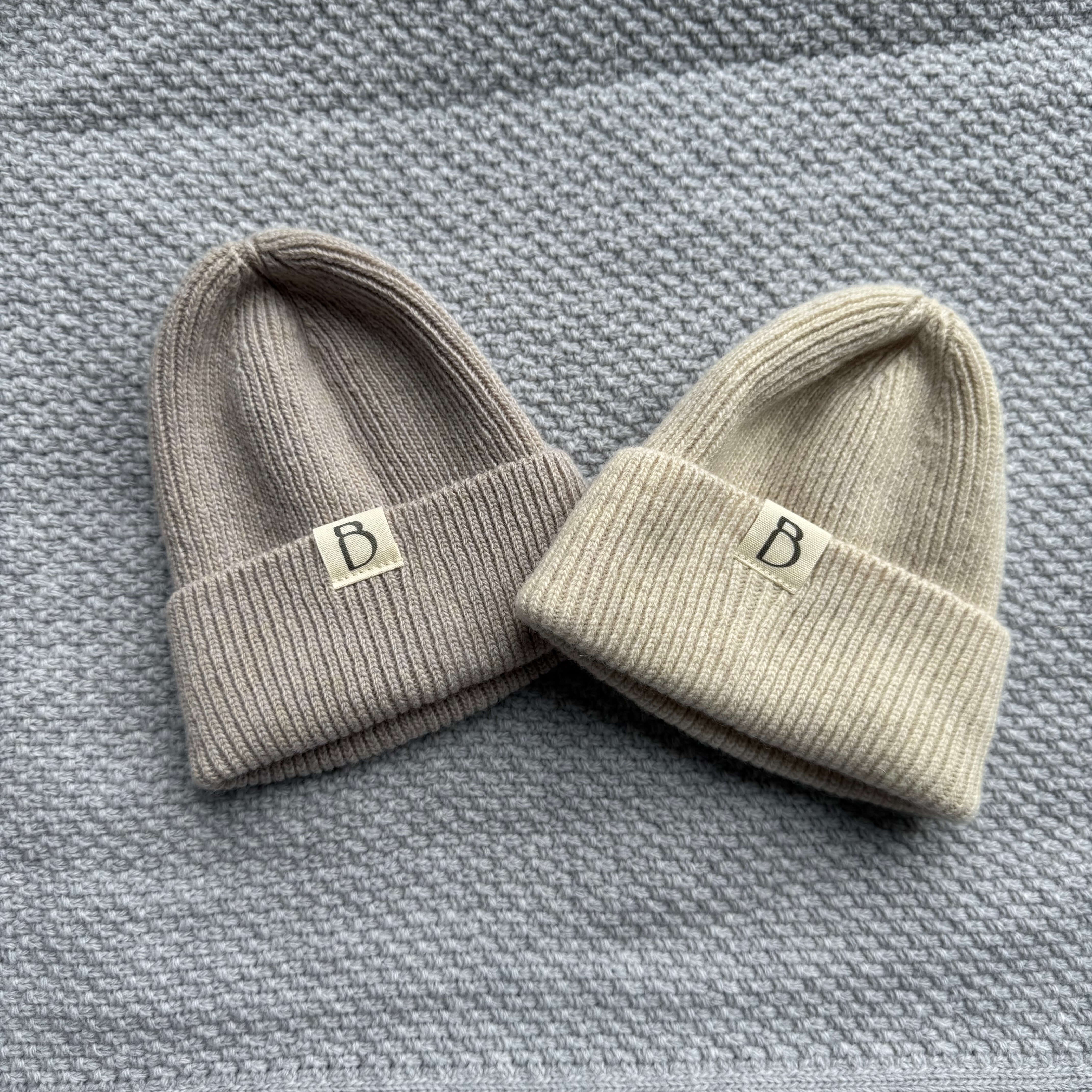 Baby Beanie aus Wolle (Merino)