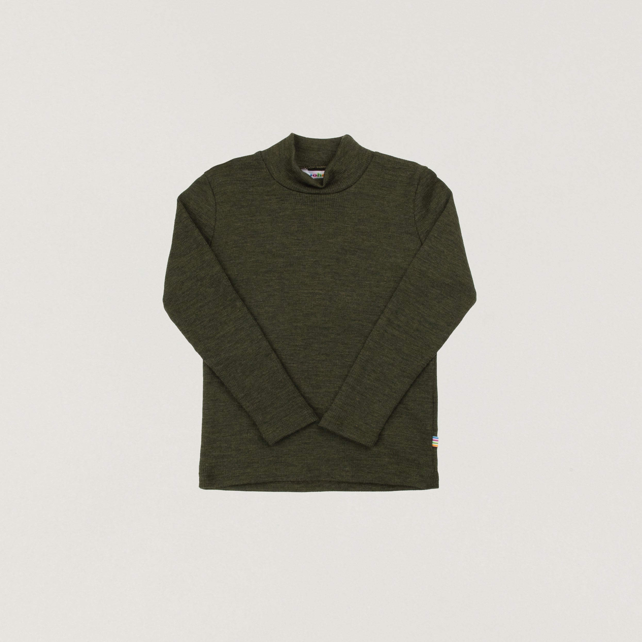 Merino Wool Long Sleeve Soft Rib
