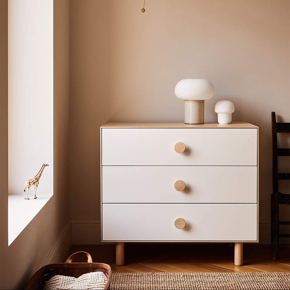 Oeuf 3 Dot Kommode Birke Natur