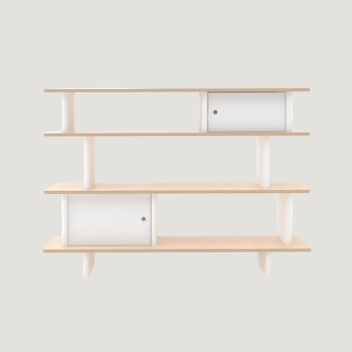 Oeuf Mini Libary Buche / Weiß