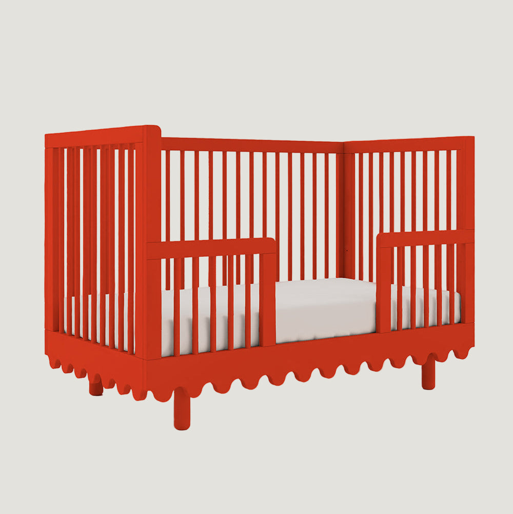 Oeuf Moss Kinderbett rot