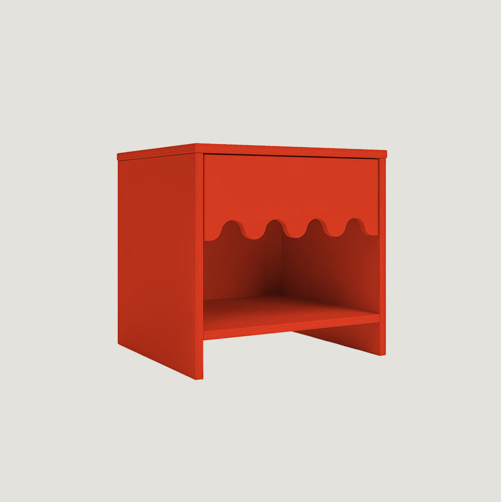 Oeuf Moss Nightstand red