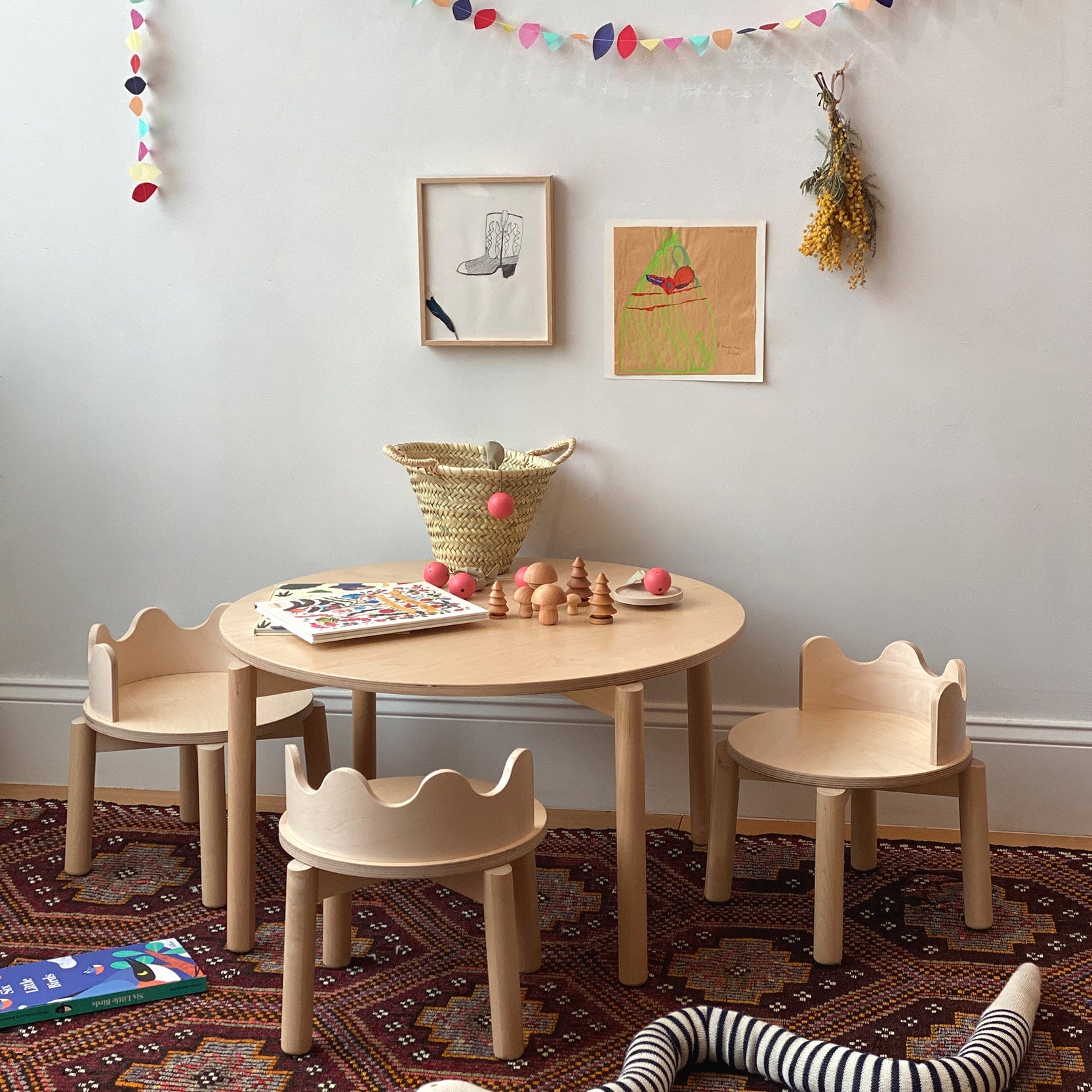 Oeuf Moss Play Chair