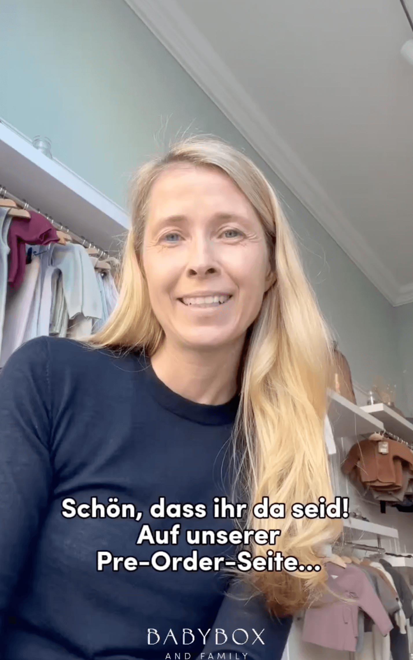Video zum Pre-Oder Prozess der Babybox and Family von Gründerin Marina