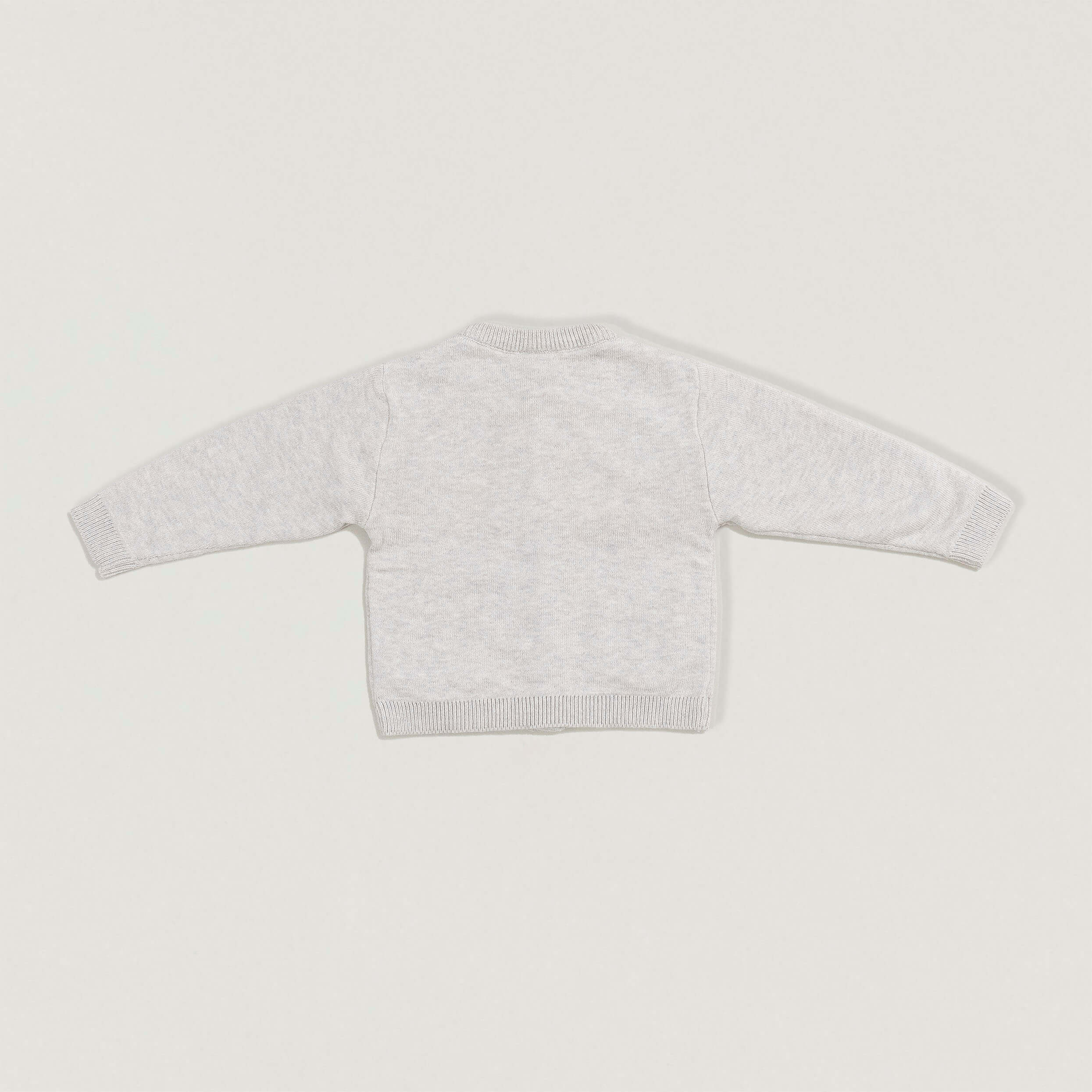 Cardigan double knit made of organic cotton & silk