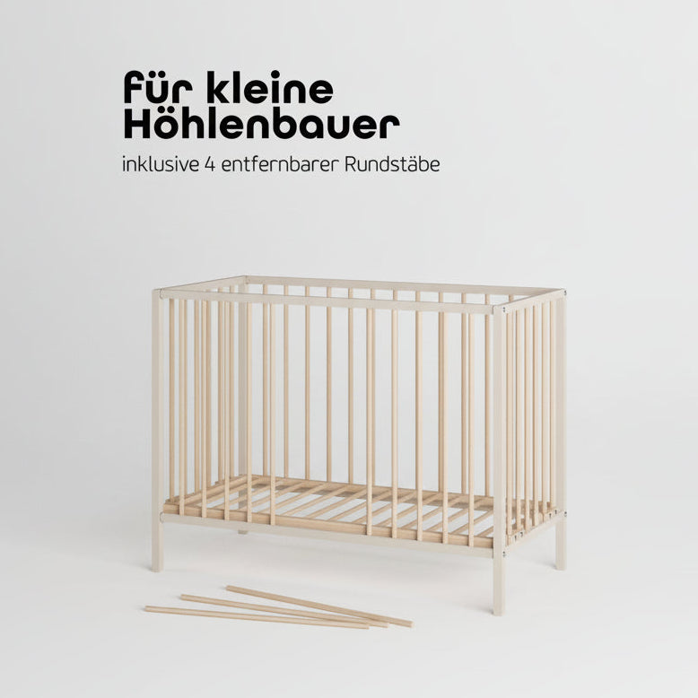 Sämann Beistellbett Sahara / natur