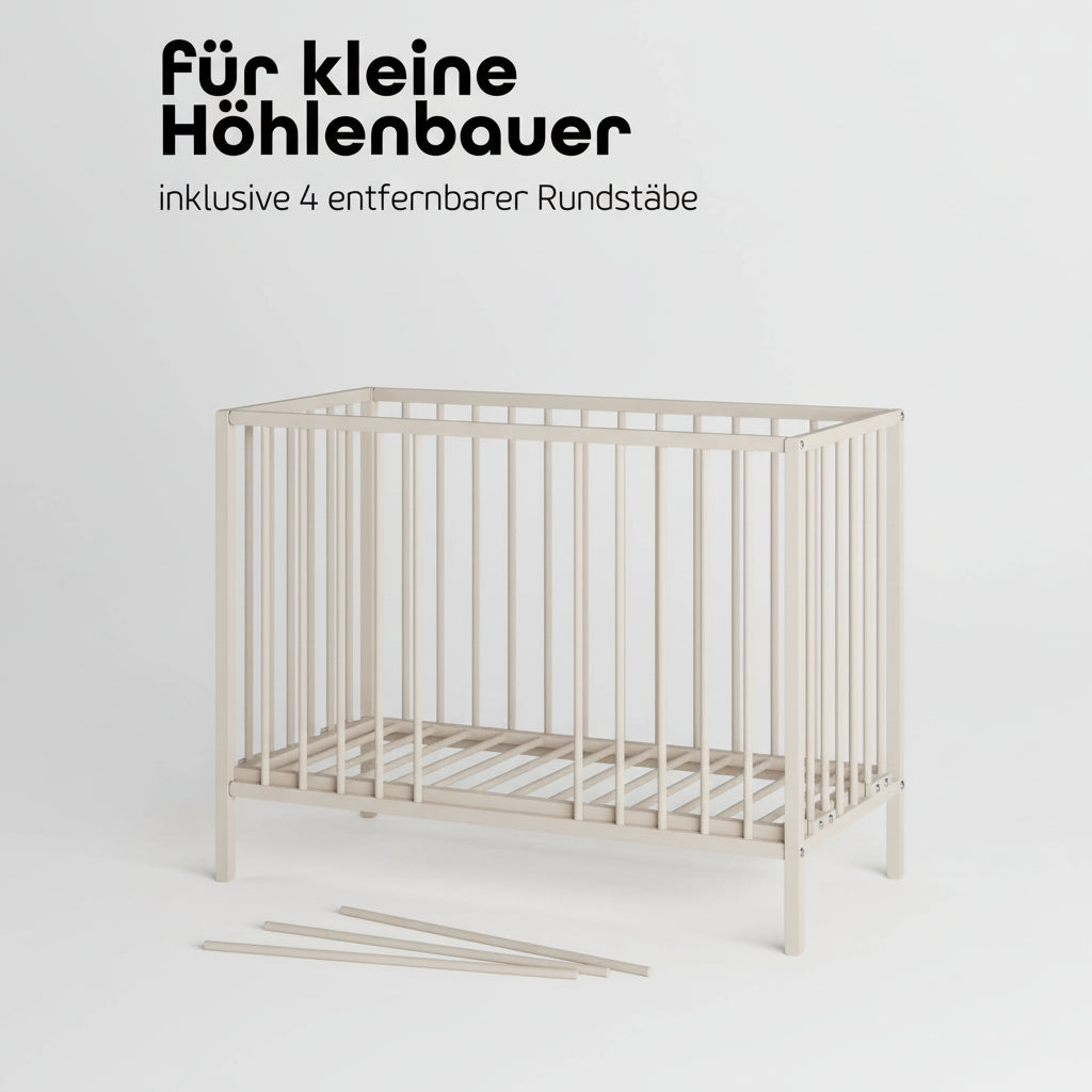 Saemann Beistellbett Sahara Dust