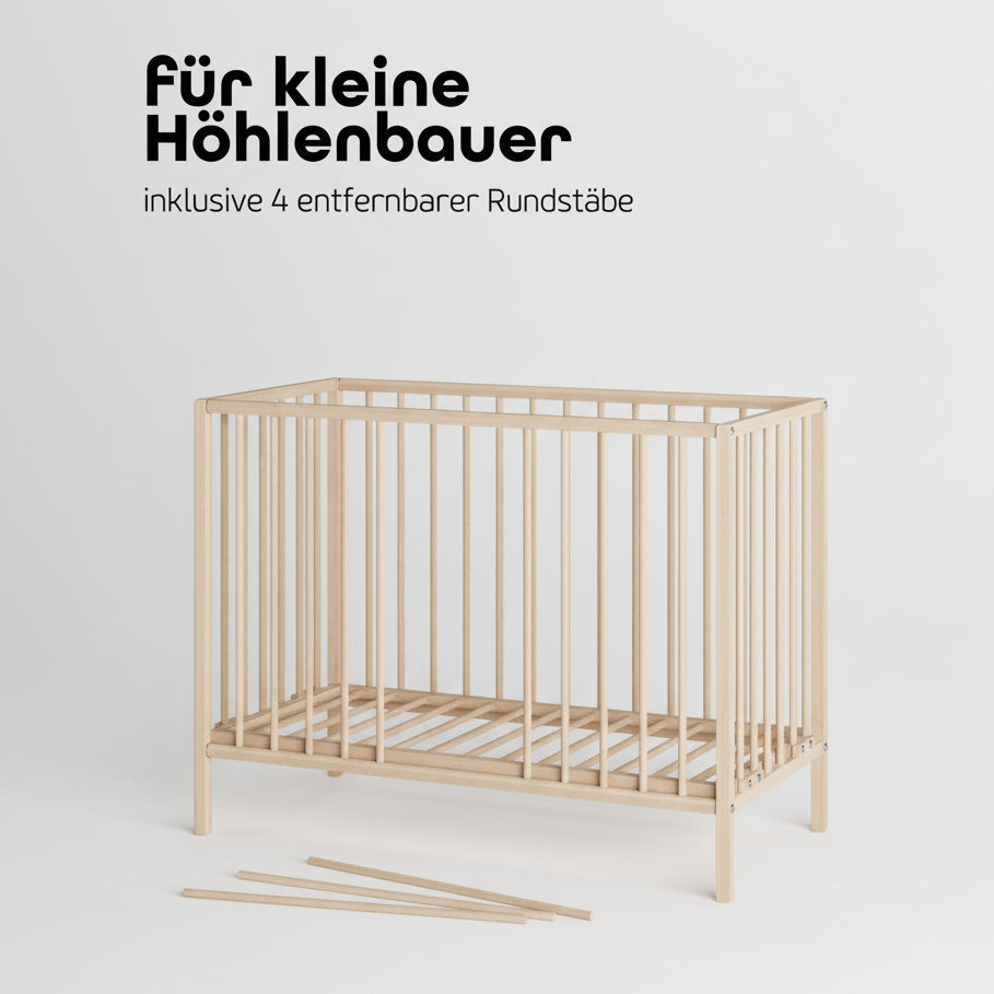 Saemann Beistellbett Nature