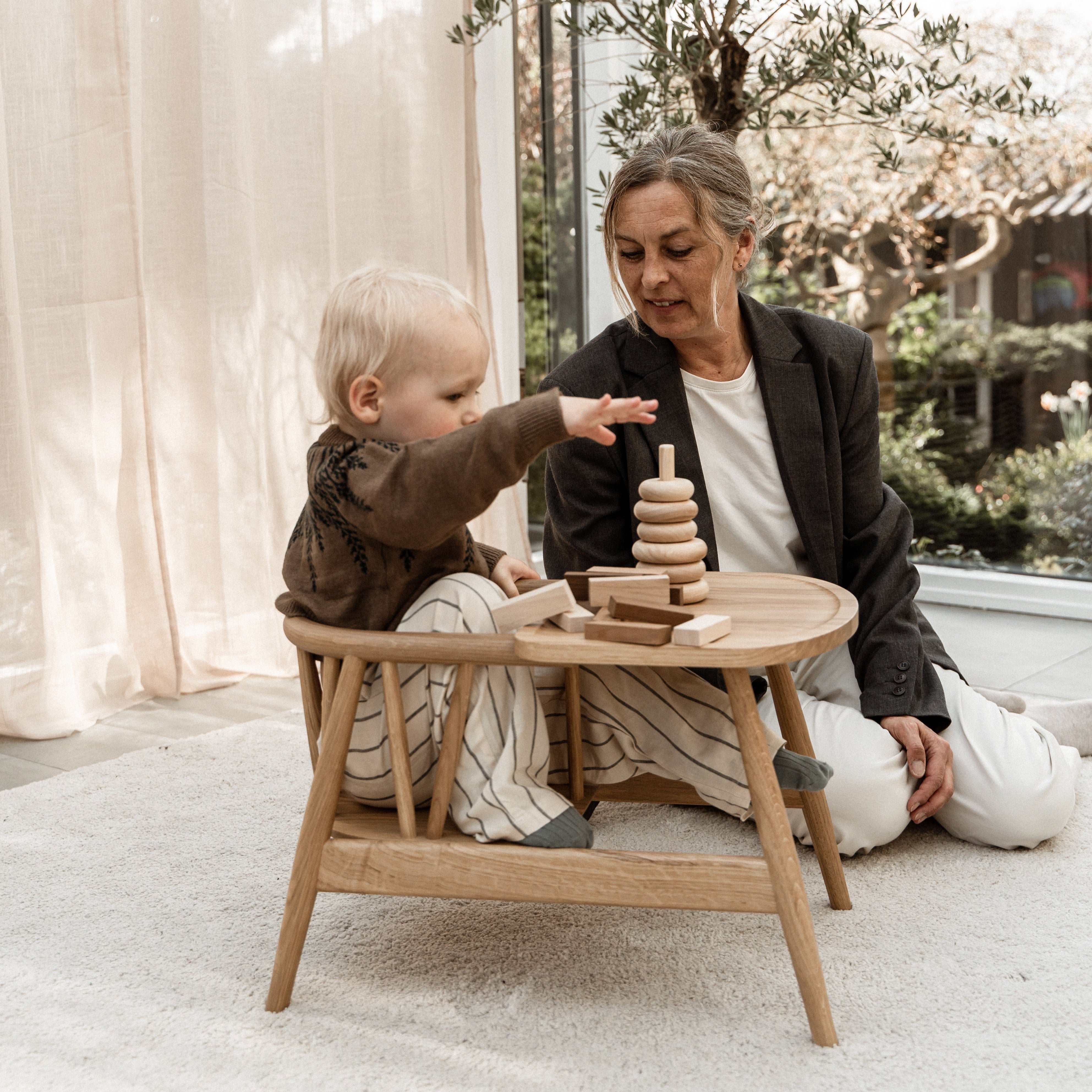 Oaklings Toddler Stuhl in Oat