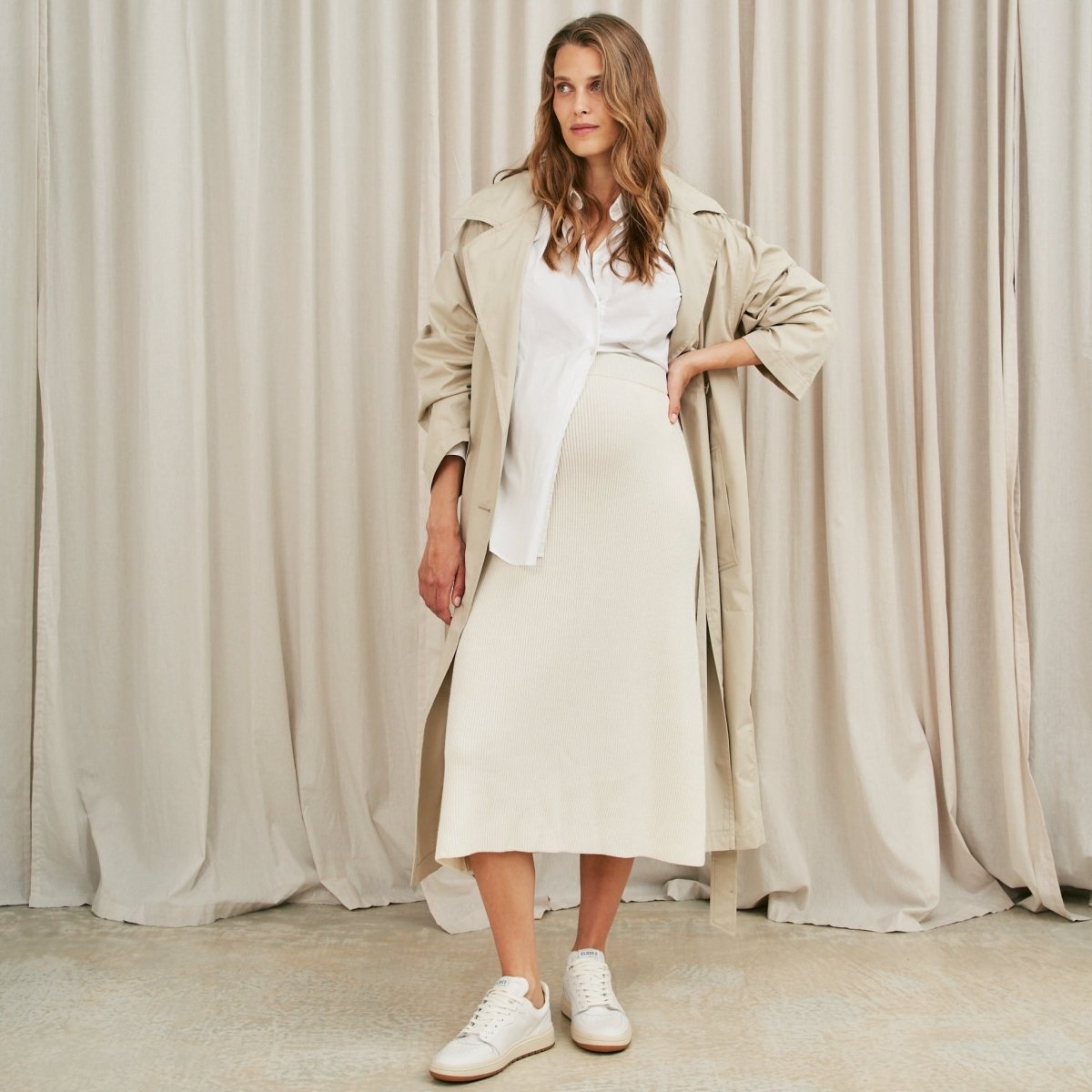 The Oversized Poplin Shirt - White