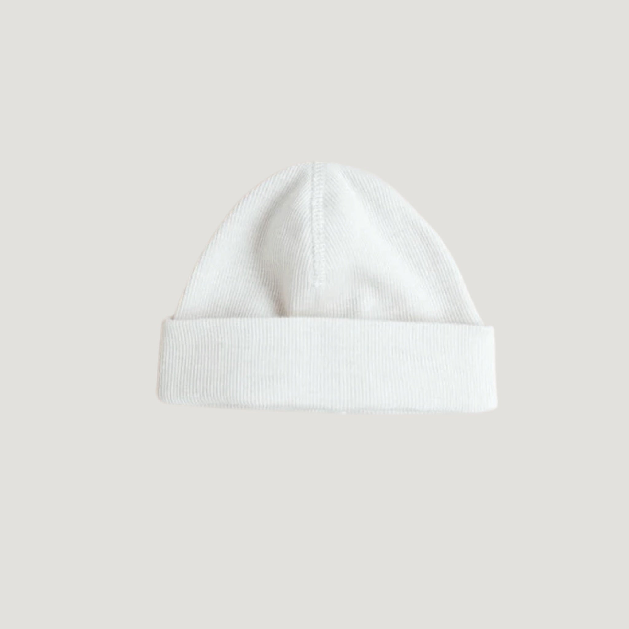 Produktfoto Beanie Wolle Feinripp light-marazin