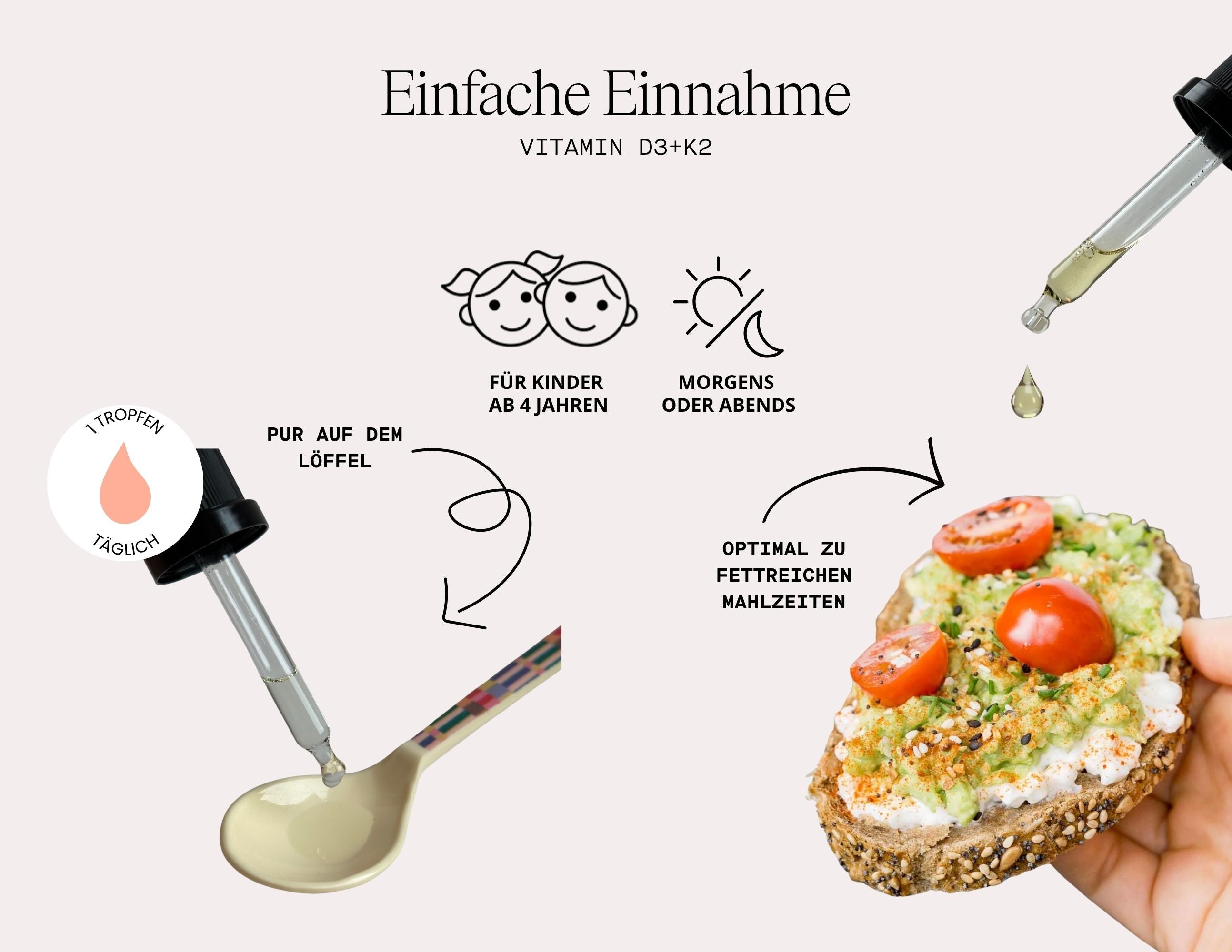 Vitamin D3 + K2 MK7 Kids ab 4 Jahre