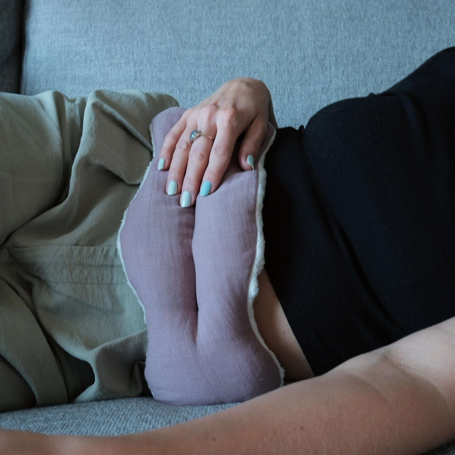 Produktfoto Wellnesskissen auf dem Bauch