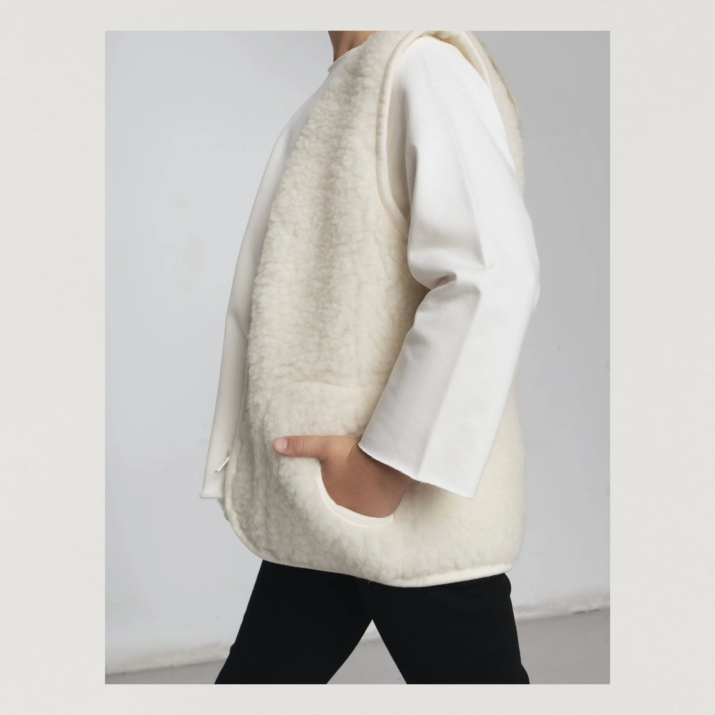 Weste aus Wolle A Basic Brand