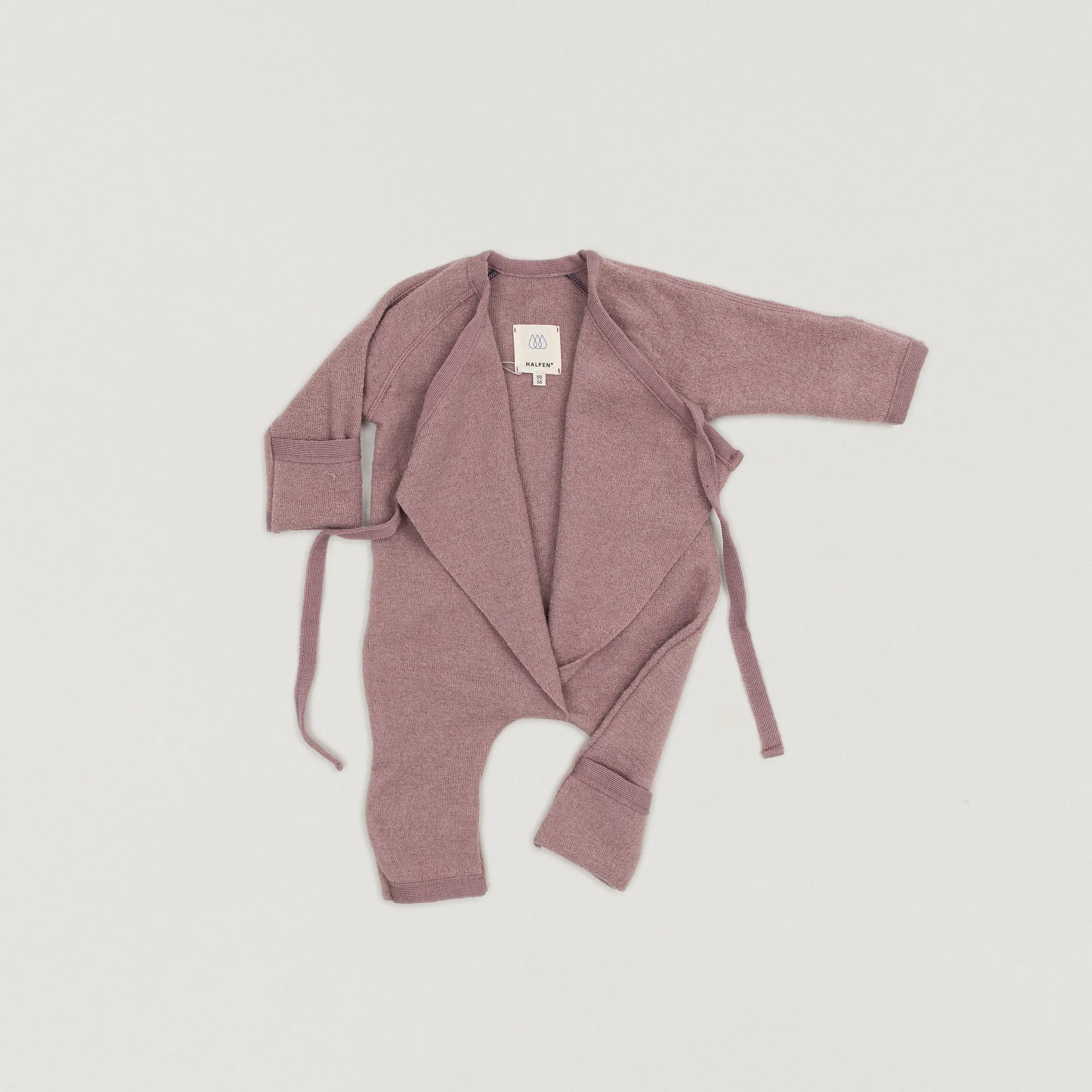 Wickeloverall aus feinem Wollwalk Halfen
