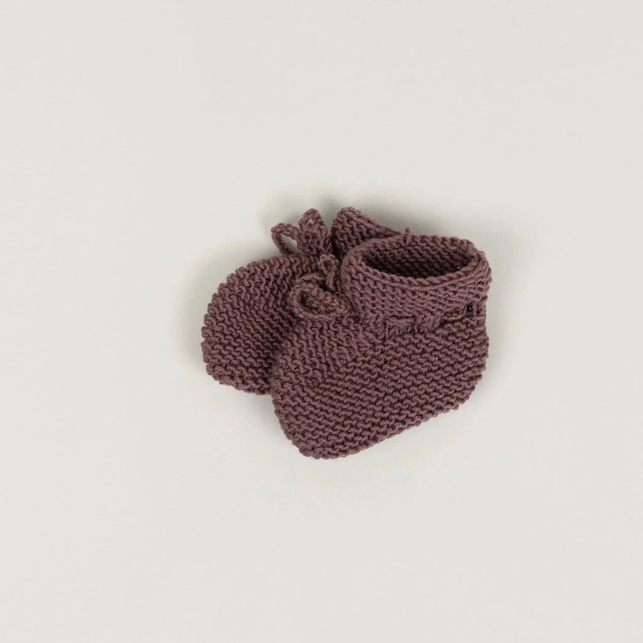 Strickschuhe aus Wolle BabyBox Collection Handmade